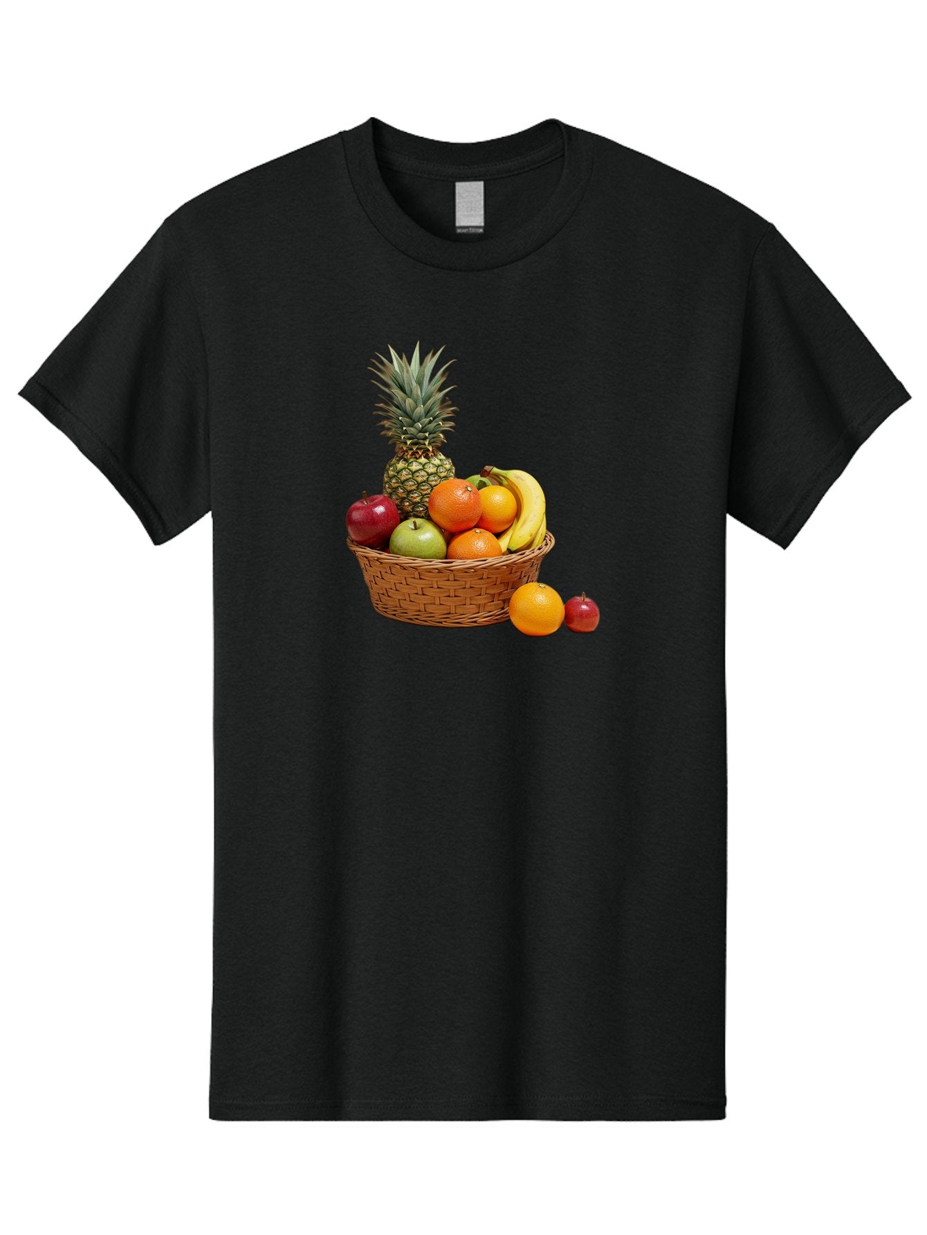 Fruit-Basket-7 Men'S Graphic Tee, 100% Cotton, Comfortable Casual Summer Wear, Machine Washable, Vintage Camera, Old Camera, Antique Camera, Black Camera, Classic Photography, Photography Equipment, Nostalgic Device, Film Camera, Camera Art Bai928