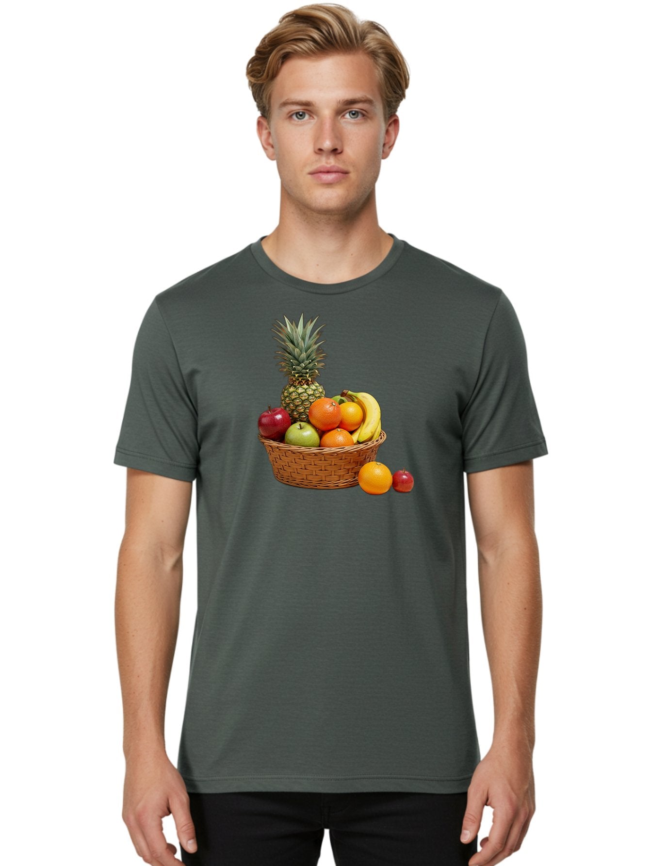Fruit-Basket-7 Men'S Graphic Tee, 100% Cotton, Comfortable Casual Summer Wear, Machine Washable, Vintage Camera, Old Camera, Antique Camera, Black Camera, Classic Photography, Photography Equipment, Nostalgic Device, Film Camera, Camera Art Bai928 19