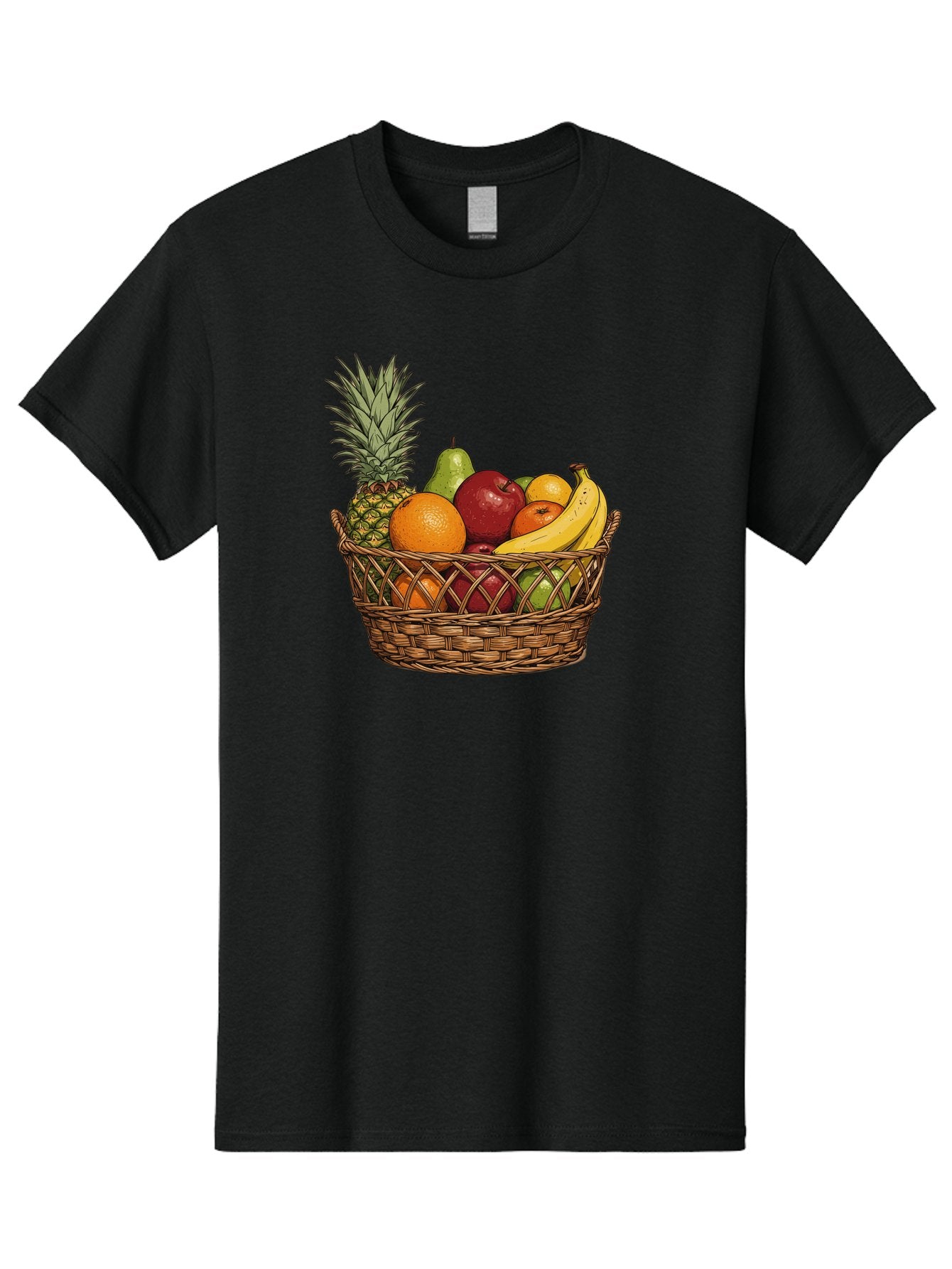 Fruit-Basket-8 Men'S Graphic Tee, 100% Cotton, Comfortable Casual Summer Wear, Machine Washable, Vintage Camera, Old Camera, Antique Camera, Black Camera, Classic Photography, Photography Equipment, Nostalgic Device, Film Camera, Camera Art Bai929 11