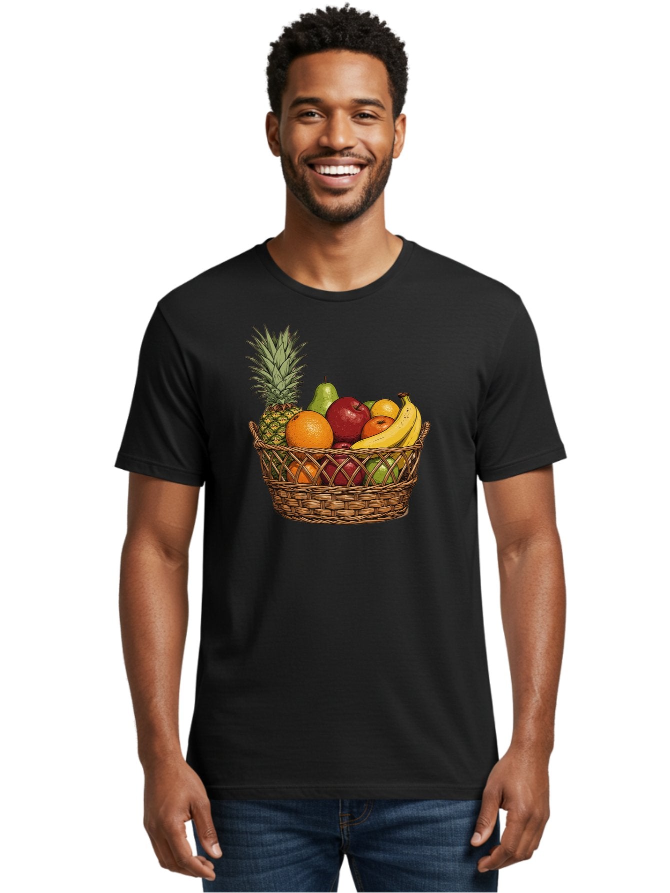 Fruit-Basket-8 Men'S Graphic Tee, 100% Cotton, Comfortable Casual Summer Wear, Machine Washable, Vintage Camera, Old Camera, Antique Camera, Black Camera, Classic Photography, Photography Equipment, Nostalgic Device, Film Camera, Camera Art Bai929 27