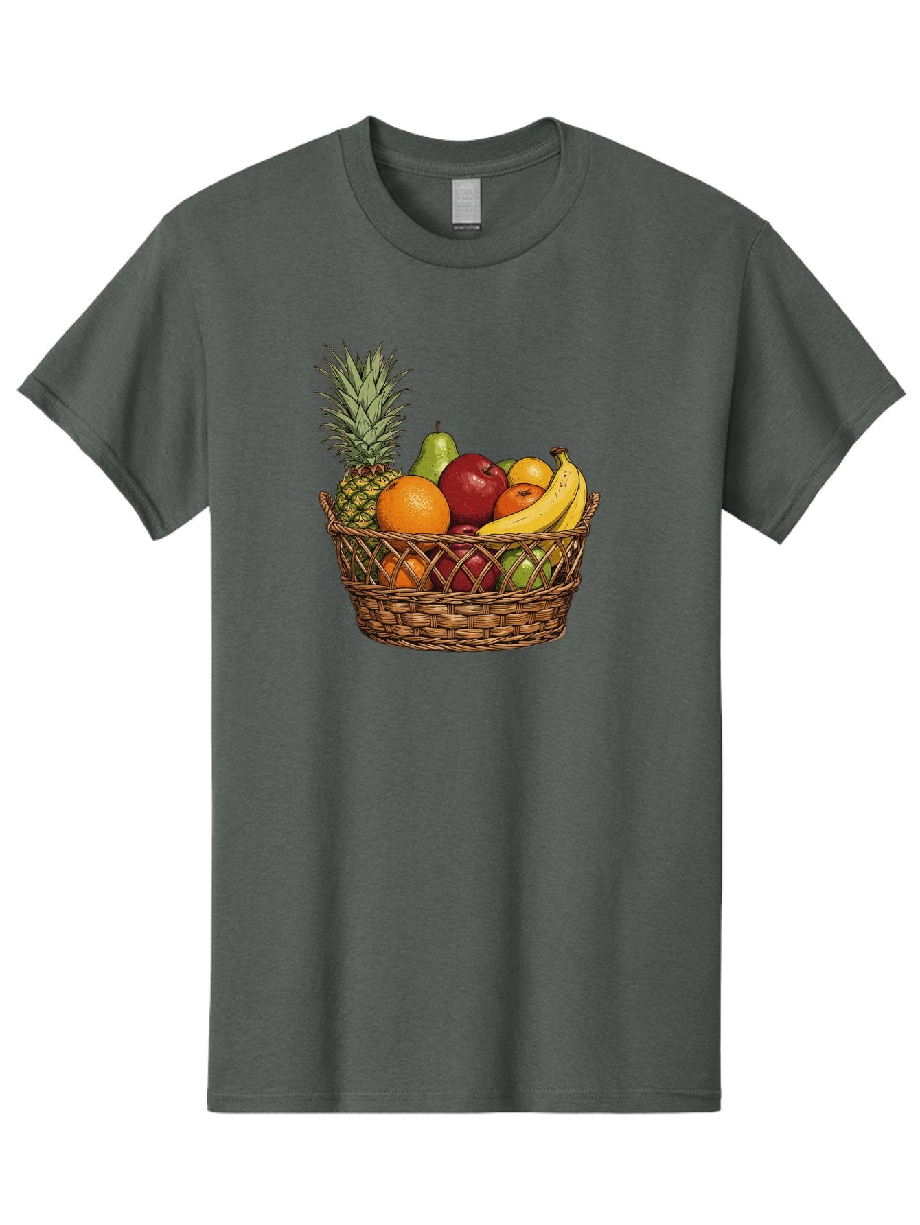 Fruit-Basket-8 Men'S Graphic Tee, 100% Cotton, Comfortable Casual Summer Wear, Machine Washable, Vintage Camera, Old Camera, Antique Camera, Black Camera, Classic Photography, Photography Equipment, Nostalgic Device, Film Camera, Camera Art Bai929 5