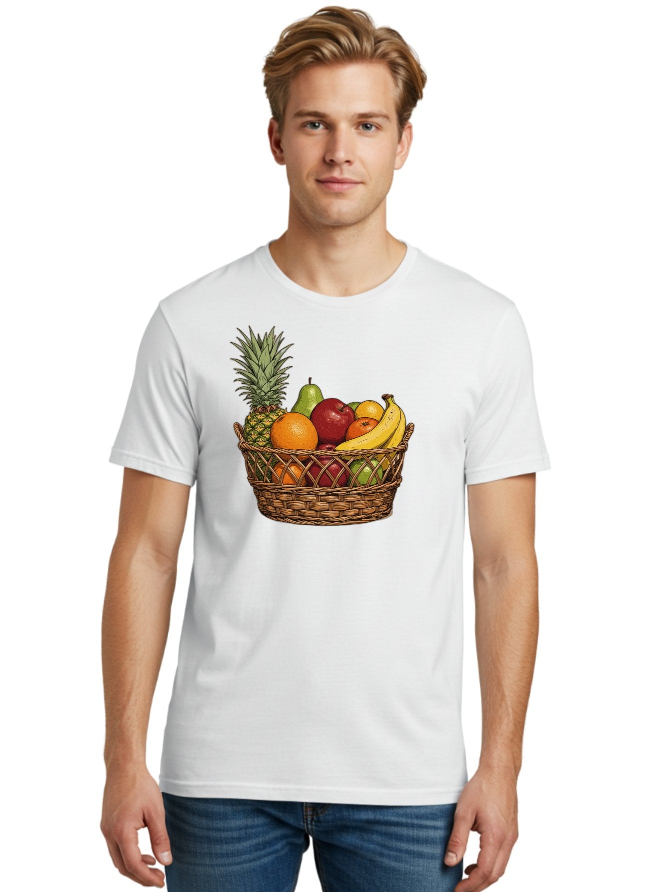 Fruit-Basket-8 Men'S Graphic Tee, 100% Cotton, Comfortable Casual Summer Wear, Machine Washable, Vintage Camera, Old Camera, Antique Camera, Black Camera, Classic Photography, Photography Equipment, Nostalgic Device, Film Camera, Camera Art Bai929 28