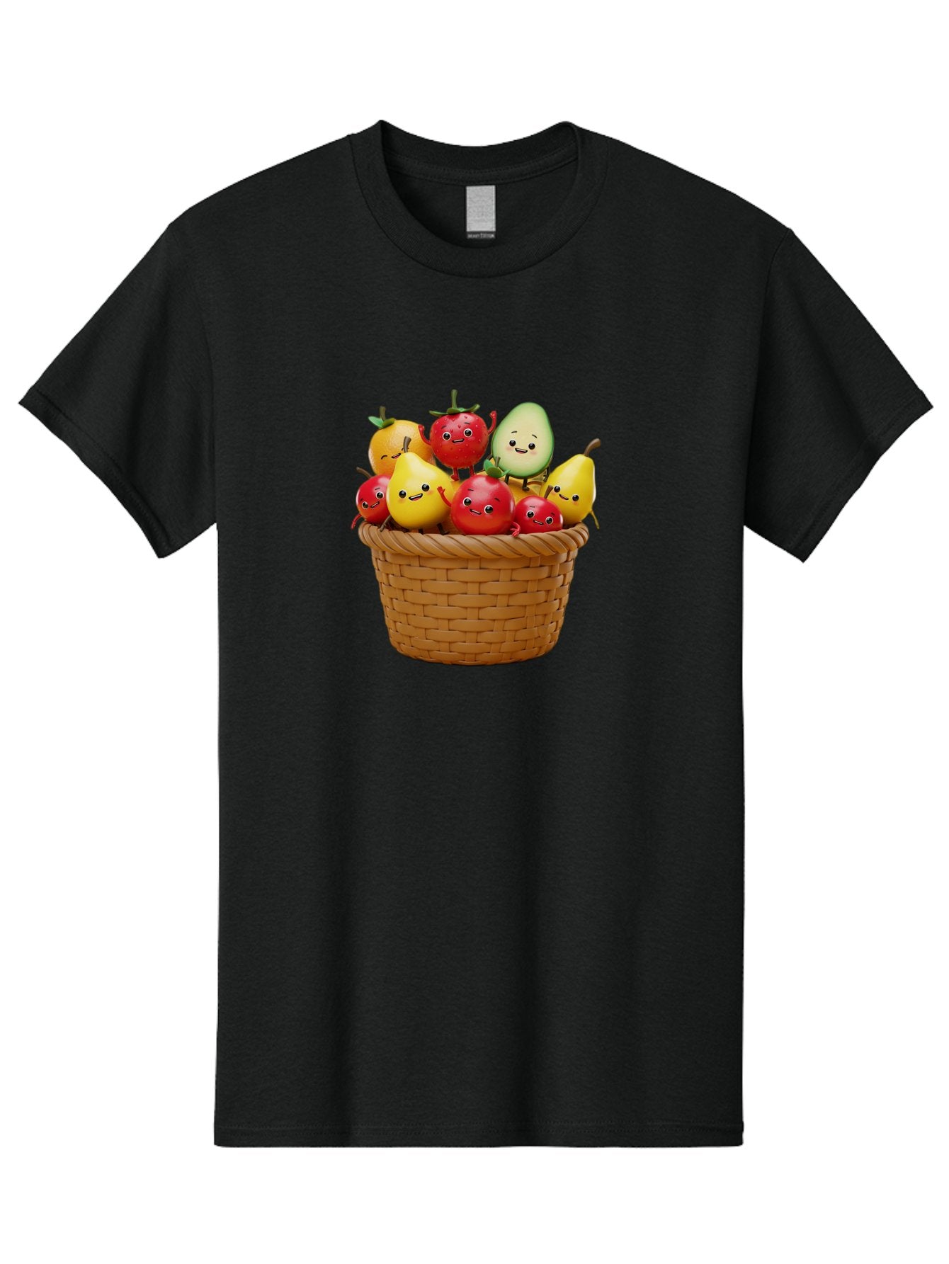 Fruit-Characters-Basket Men'S Graphic Tee, 100% Cotton, Comfortable Casual Summer Wear, Machine Washable, Vintage Camera, Old Camera, Antique Camera, Black Camera, Classic Photography, Photography Equipment, Nostalgic Device, Film Camera, Bai932