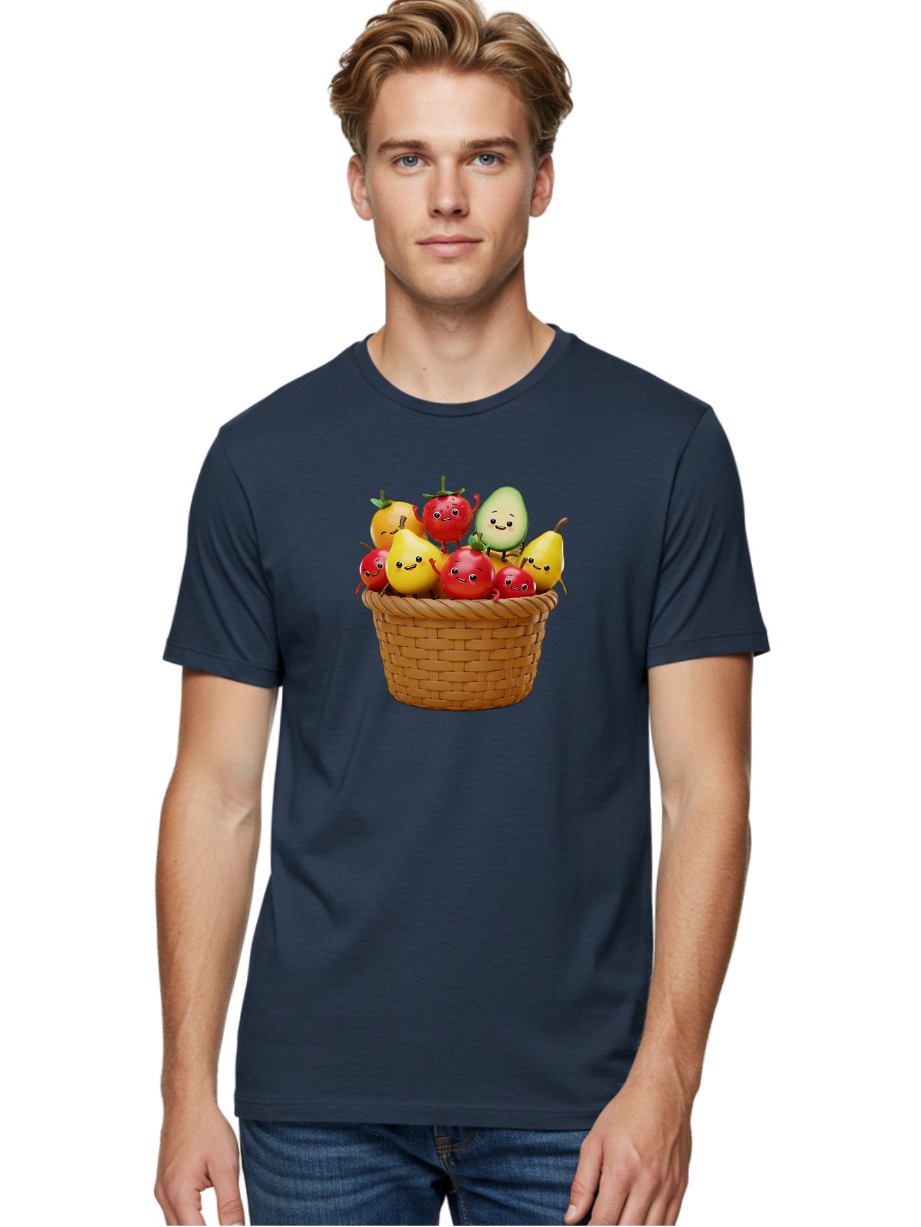 Fruit-Characters-Basket Men'S Graphic Tee, 100% Cotton, Comfortable Casual Summer Wear, Machine Washable, Vintage Camera, Old Camera, Antique Camera, Black Camera, Classic Photography, Photography Equipment, Nostalgic Device, Film Camera, Bai932 17