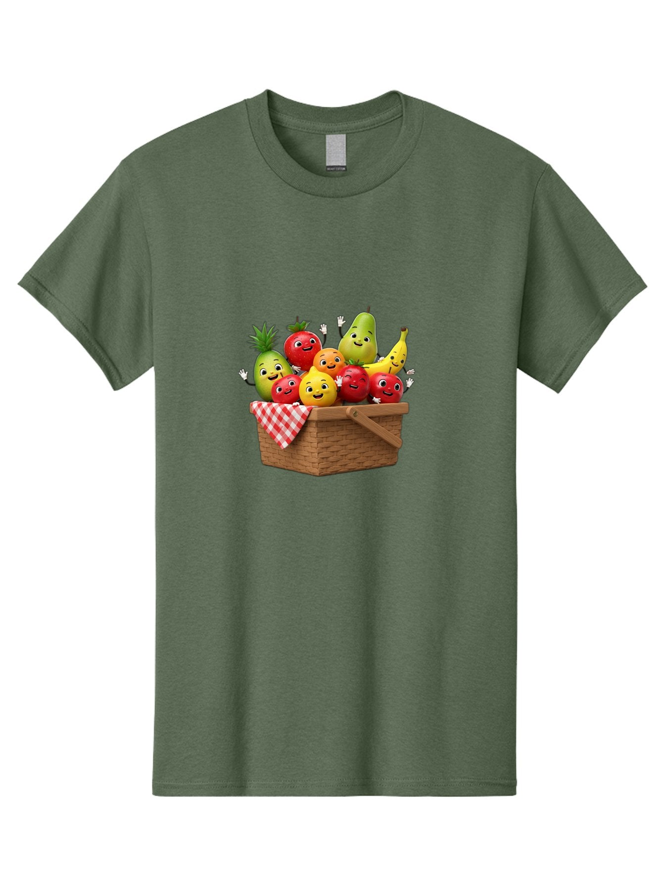 Fruit-Characters-In-Basket Men'S Graphic Tee, 100% Cotton, Comfortable Casual Summer Wear, Machine Washable, Vintage Camera, Old Camera, Antique Camera, Black Camera, Classic Photography, Photography Equipment, Nostalgic Device, Film Camera, Bai933 5