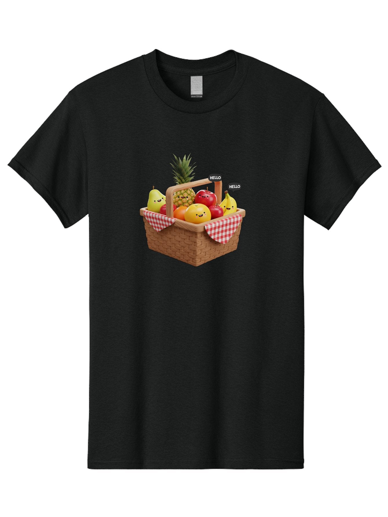 Fruit-Picnic-Basket Men'S Graphic Tee, 100% Cotton, Comfortable Casual Summer Wear, Machine Washable, Vintage Camera, Old Camera, Antique Camera, Black Camera, Classic Photography, Photography Equipment, Nostalgic Device, Film Camera, Bai934 3