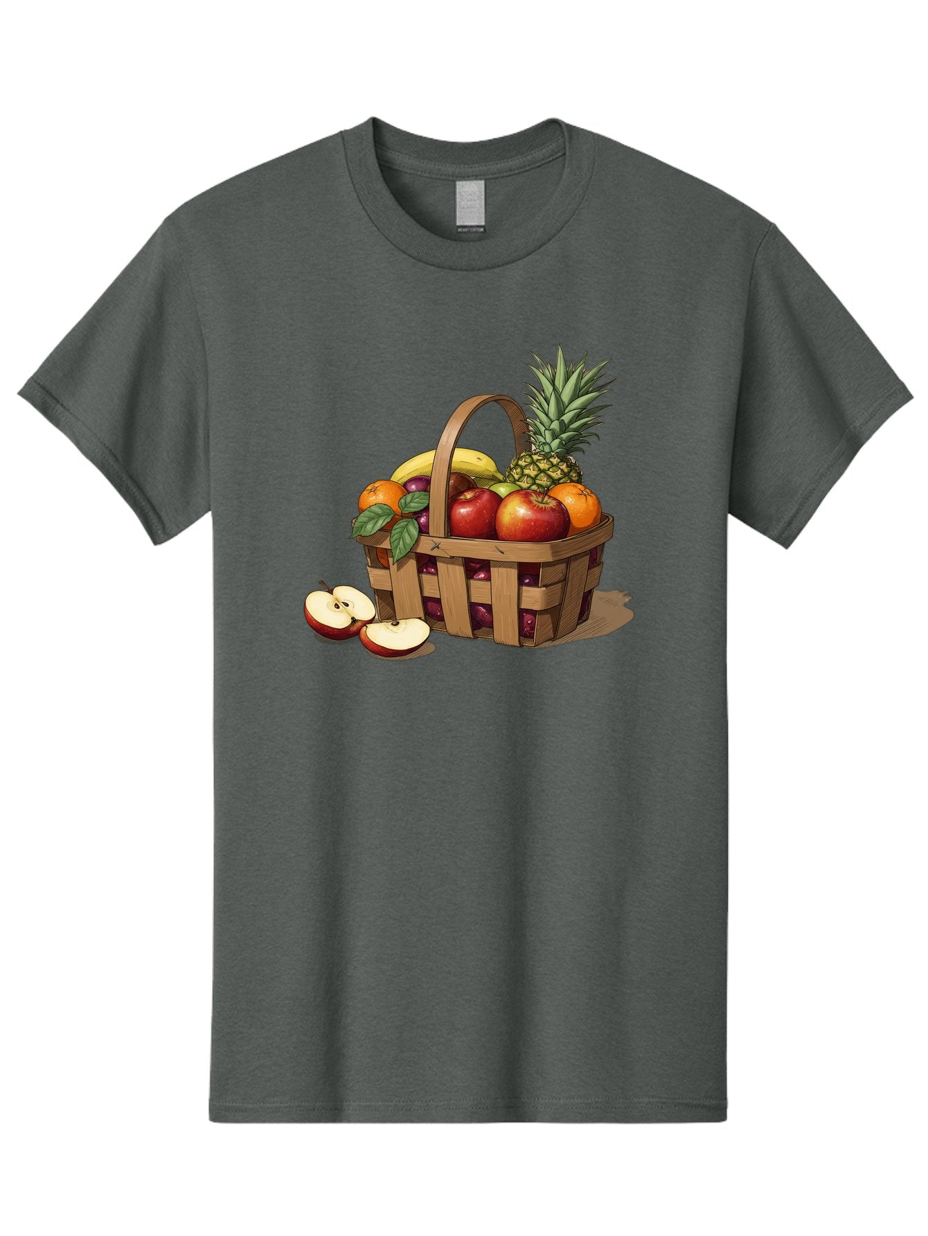 Fruit-Wicker-Basket Men'S Graphic Tee, 100% Cotton, Comfortable Casual Summer Wear, Machine Washable, Vintage Camera, Old Camera, Antique Camera, Black Camera, Classic Photography, Photography Equipment, Nostalgic Device, Film Camera, Bai935 11