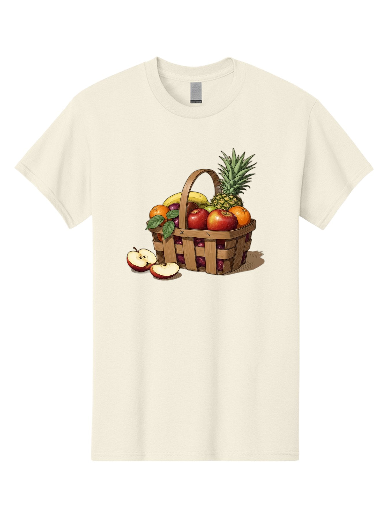 Fruit-Wicker-Basket Men'S Graphic Tee, 100% Cotton, Comfortable Casual Summer Wear, Machine Washable, Vintage Camera, Old Camera, Antique Camera, Black Camera, Classic Photography, Photography Equipment, Nostalgic Device, Film Camera, Bai935