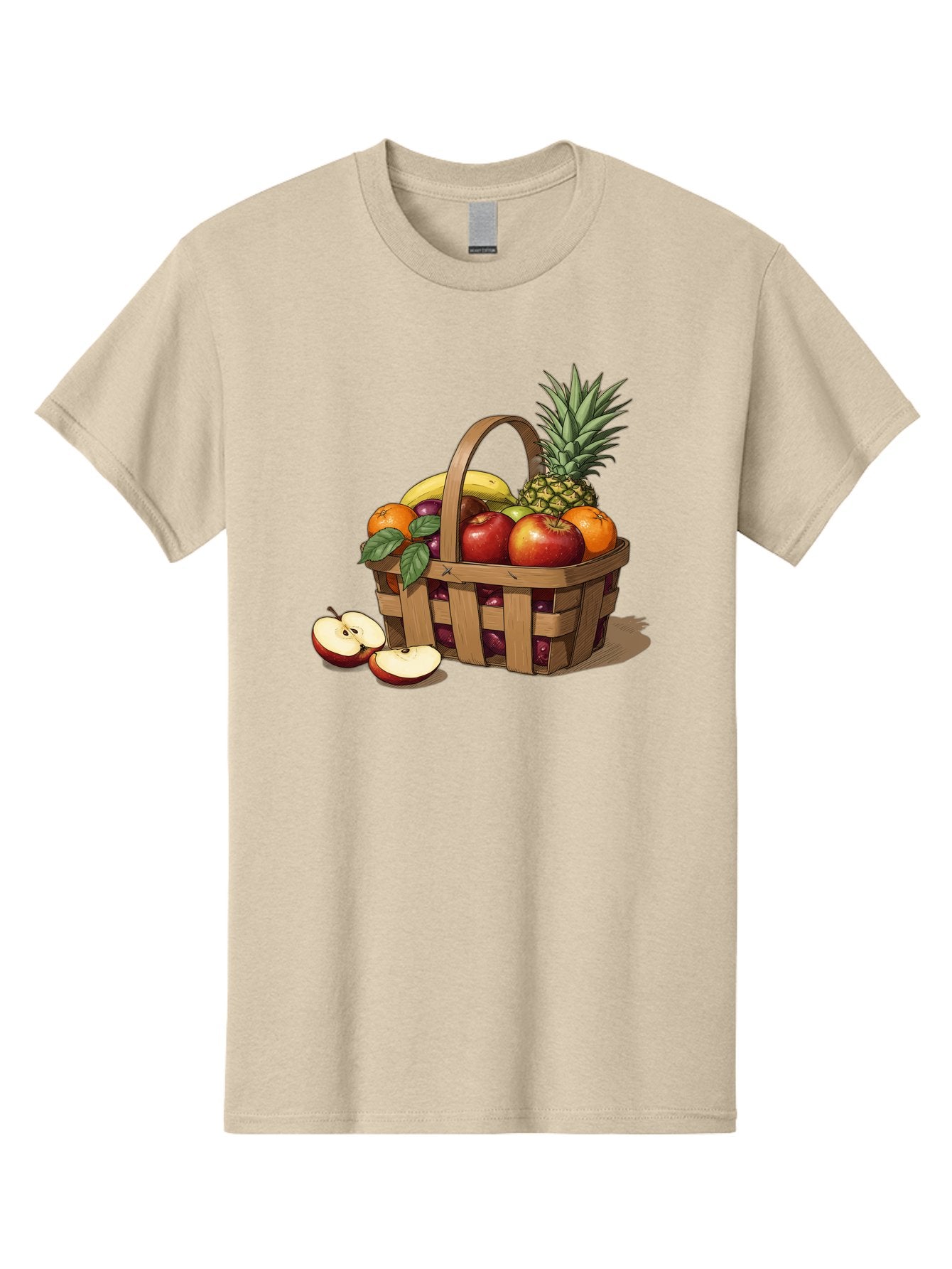 Fruit-Wicker-Basket Men'S Graphic Tee, 100% Cotton, Comfortable Casual Summer Wear, Machine Washable, Vintage Camera, Old Camera, Antique Camera, Black Camera, Classic Photography, Photography Equipment, Nostalgic Device, Film Camera, Bai935 10