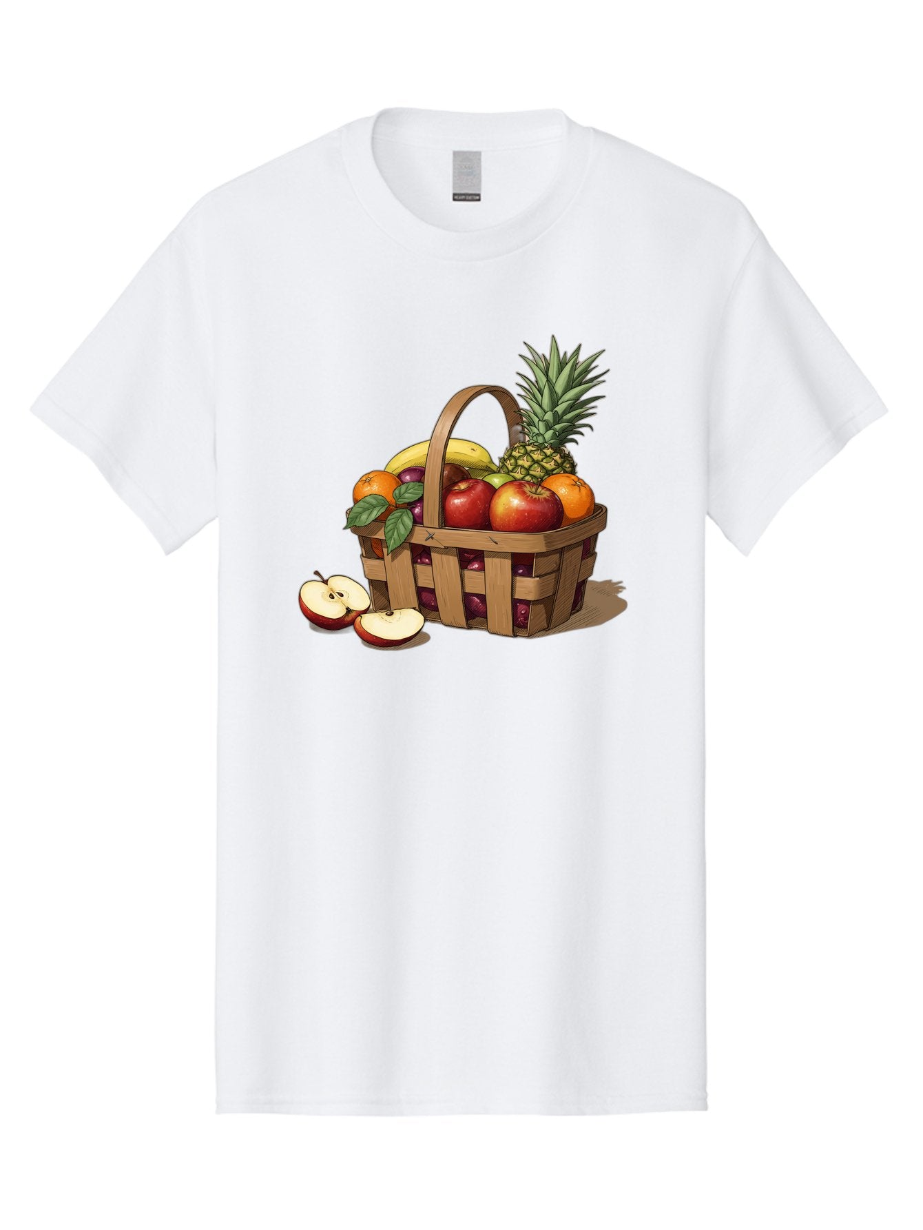 Fruit-Wicker-Basket Men'S Graphic Tee, 100% Cotton, Comfortable Casual Summer Wear, Machine Washable, Vintage Camera, Old Camera, Antique Camera, Black Camera, Classic Photography, Photography Equipment, Nostalgic Device, Film Camera, Bai935 15