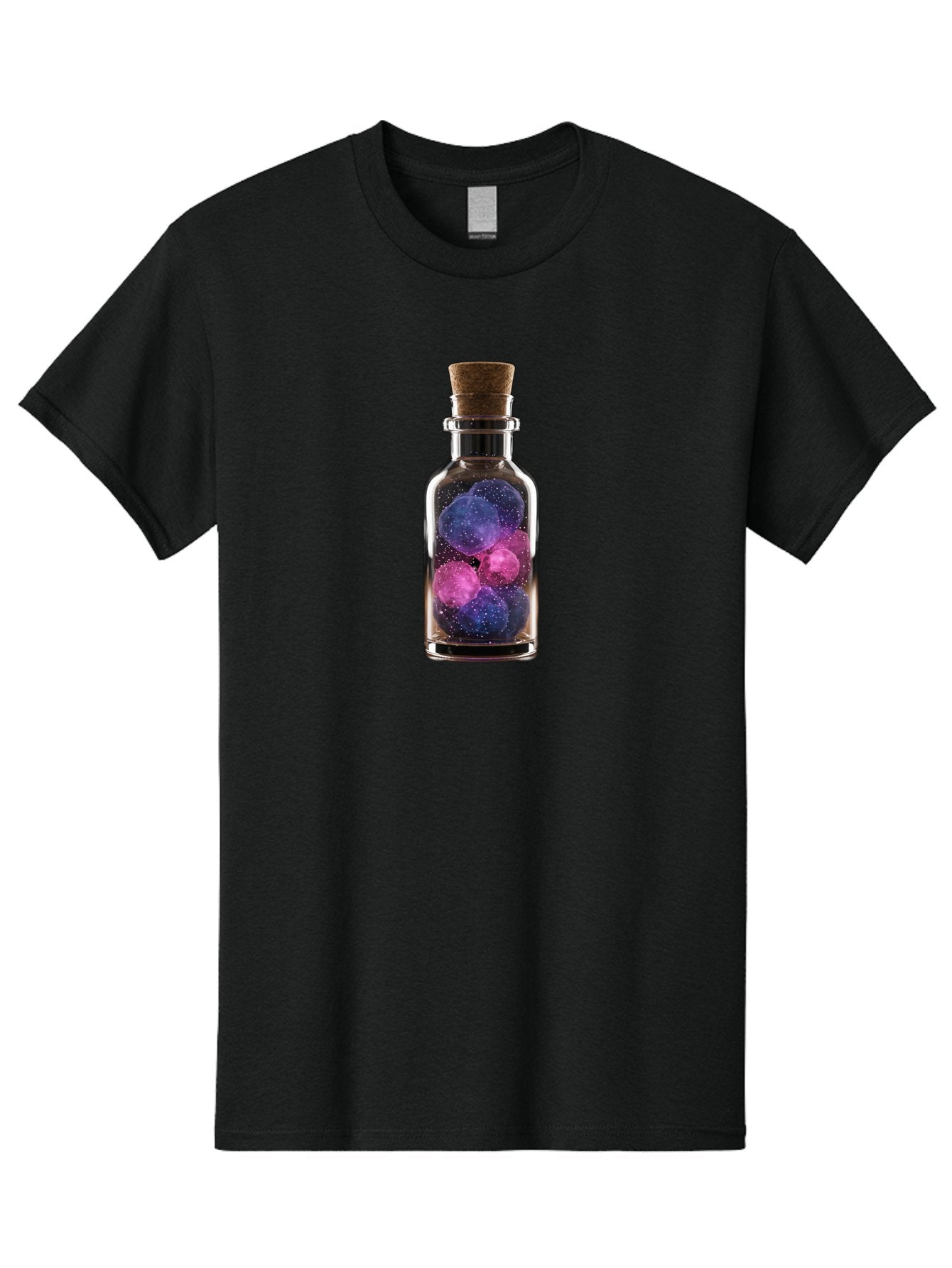 Galactic-Orbs-In-Bottle Men'S Graphic Tee, 100% Cotton, Comfortable Casual Summer Wear, Machine Washable, Vintage Camera, Old Camera, Antique Camera, Black Camera, Classic Photography, Photography Equipment, Nostalgic Device, Film Camera, Bai936