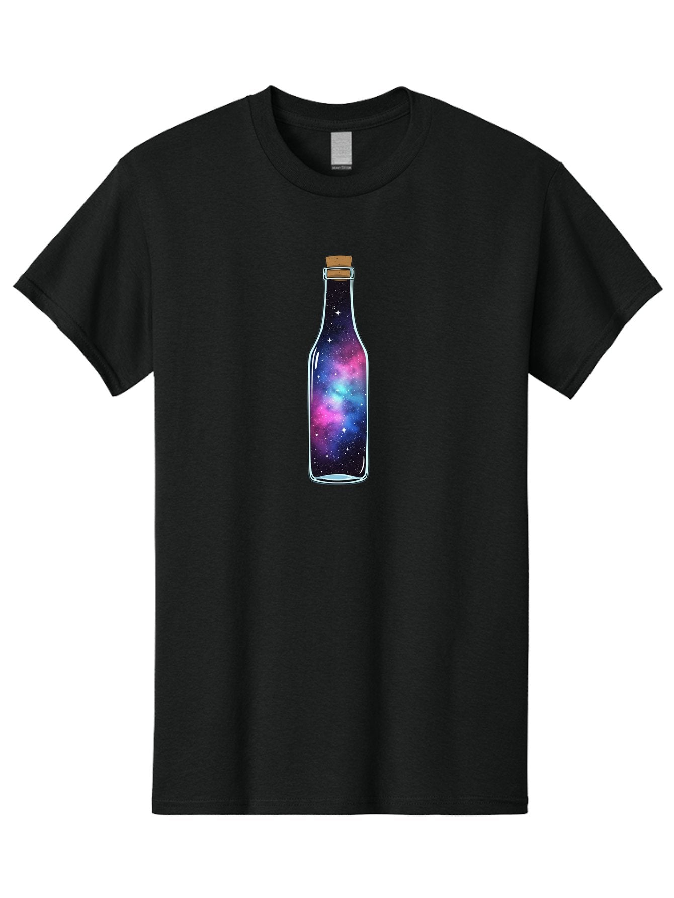 Galaxy-Bottle-10 Men'S Graphic Tee, 100% Cotton, Comfortable Casual Summer Wear, Machine Washable, Vintage Camera, Old Camera, Antique Camera, Black Camera, Classic Photography, Photography Equipment, Nostalgic Device, Film Camera, Camera Art Bai940 3
