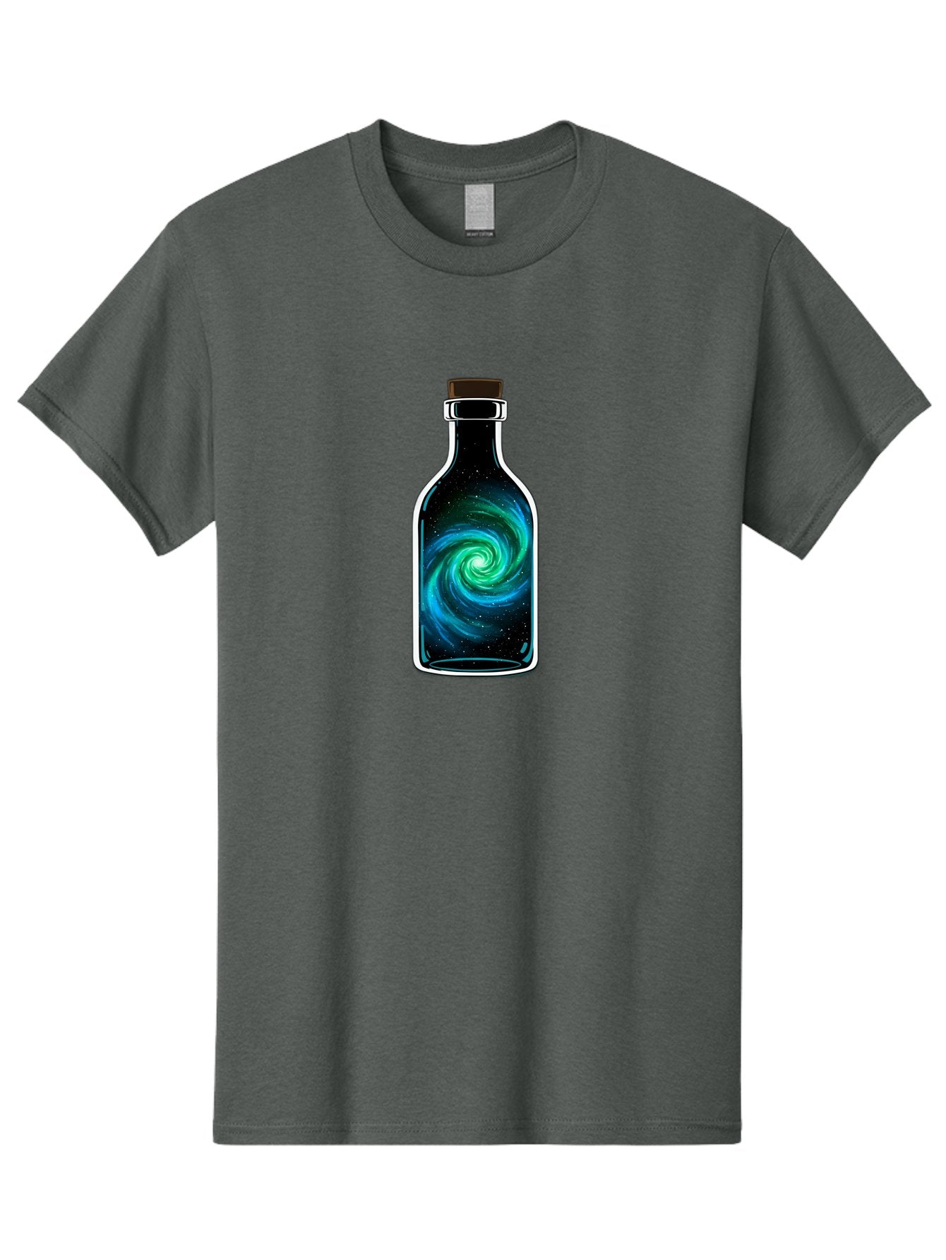 Galaxy-Bottle-12 Men'S Graphic Tee, 100% Cotton, Comfortable Casual Summer Wear, Machine Washable, Vintage Camera, Old Camera, Antique Camera, Black Camera, Classic Photography, Photography Equipment, Nostalgic Device, Film Camera, Camera Art Bai942