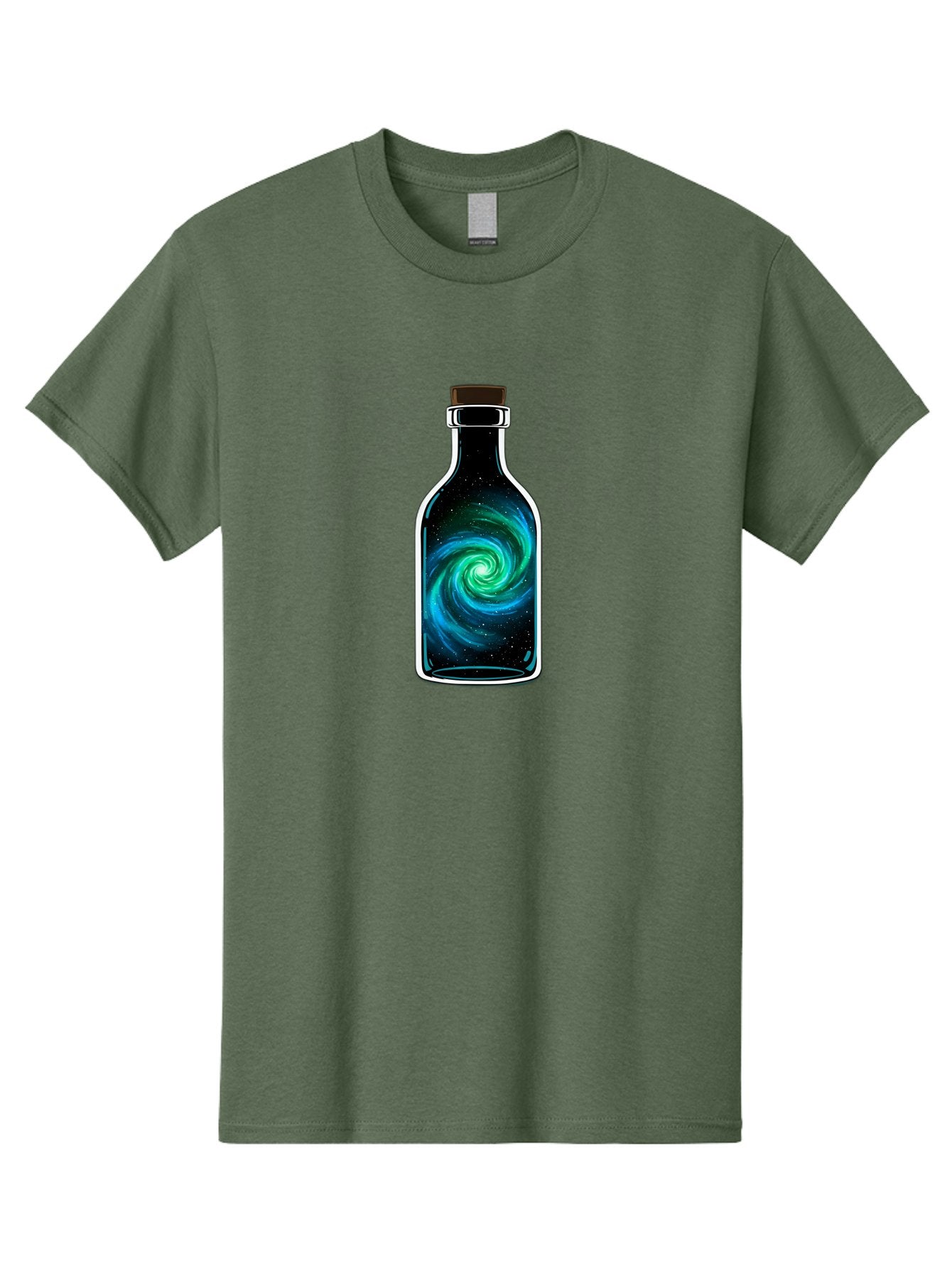 Galaxy-Bottle-12 Men'S Graphic Tee, 100% Cotton, Comfortable Casual Summer Wear, Machine Washable, Vintage Camera, Old Camera, Antique Camera, Black Camera, Classic Photography, Photography Equipment, Nostalgic Device, Film Camera, Camera Art Bai942 10