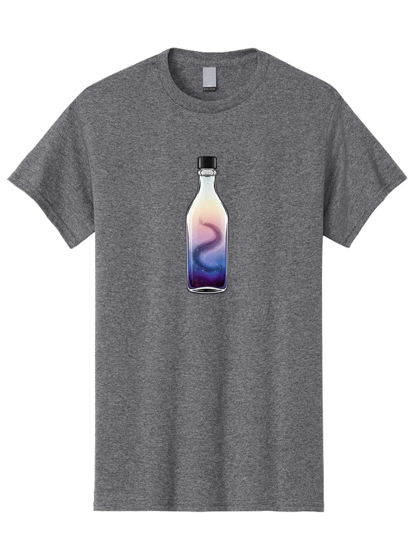 Galaxy-Bottle-16 Men'S Graphic Tee, 100% Cotton, Comfortable Casual Summer Wear, Machine Washable, Vintage Camera, Old Camera, Antique Camera, Black Camera, Classic Photography, Photography Equipment, Nostalgic Device, Film Camera, Camera Art Bai946