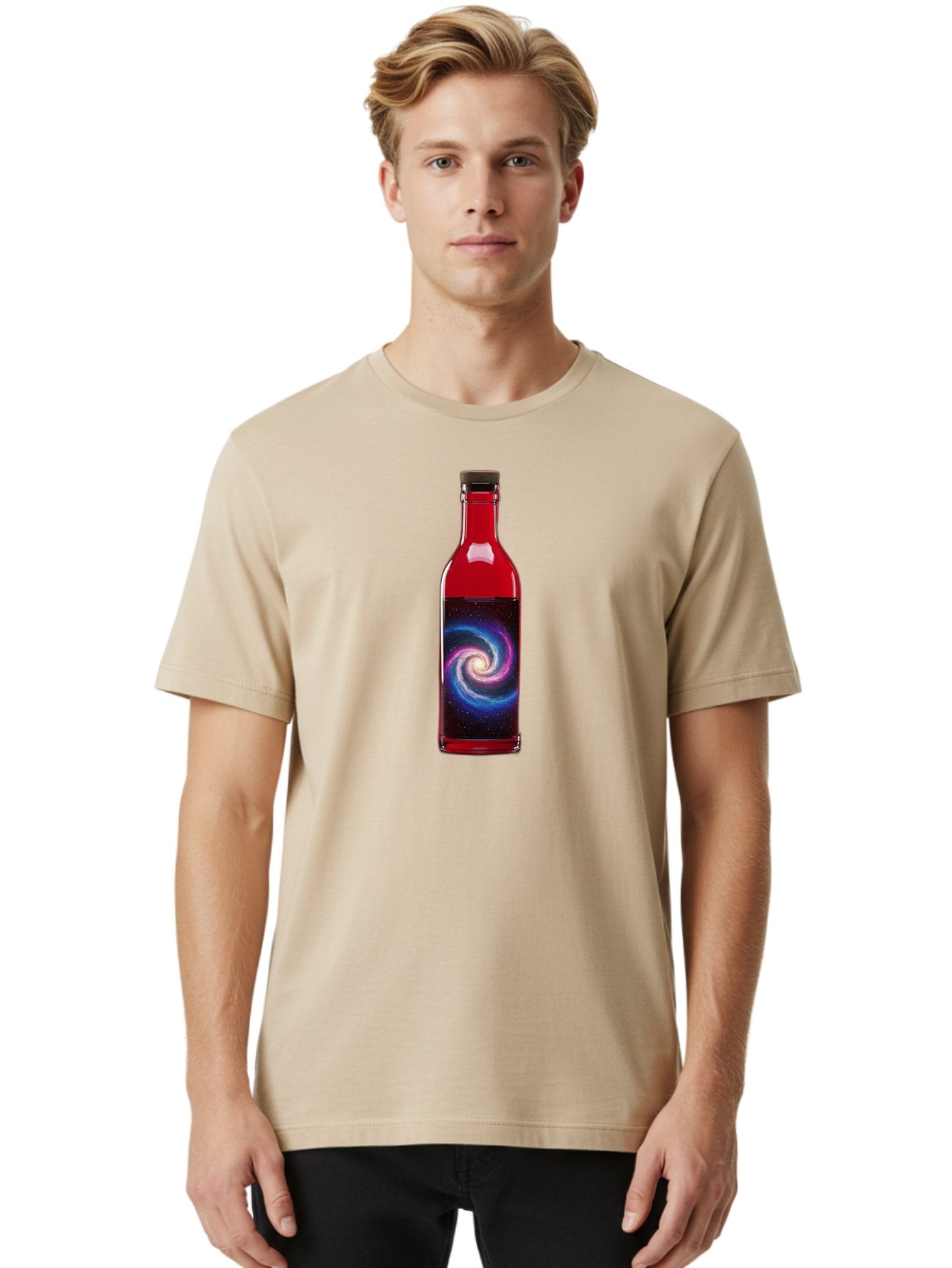 Galaxy-Bottle-17 Men'S Graphic Tee, 100% Cotton, Comfortable Casual Summer Wear, Machine Washable, Vintage Camera, Old Camera, Antique Camera, Black Camera, Classic Photography, Photography Equipment, Nostalgic Device, Film Camera, Camera Art Bai947 29