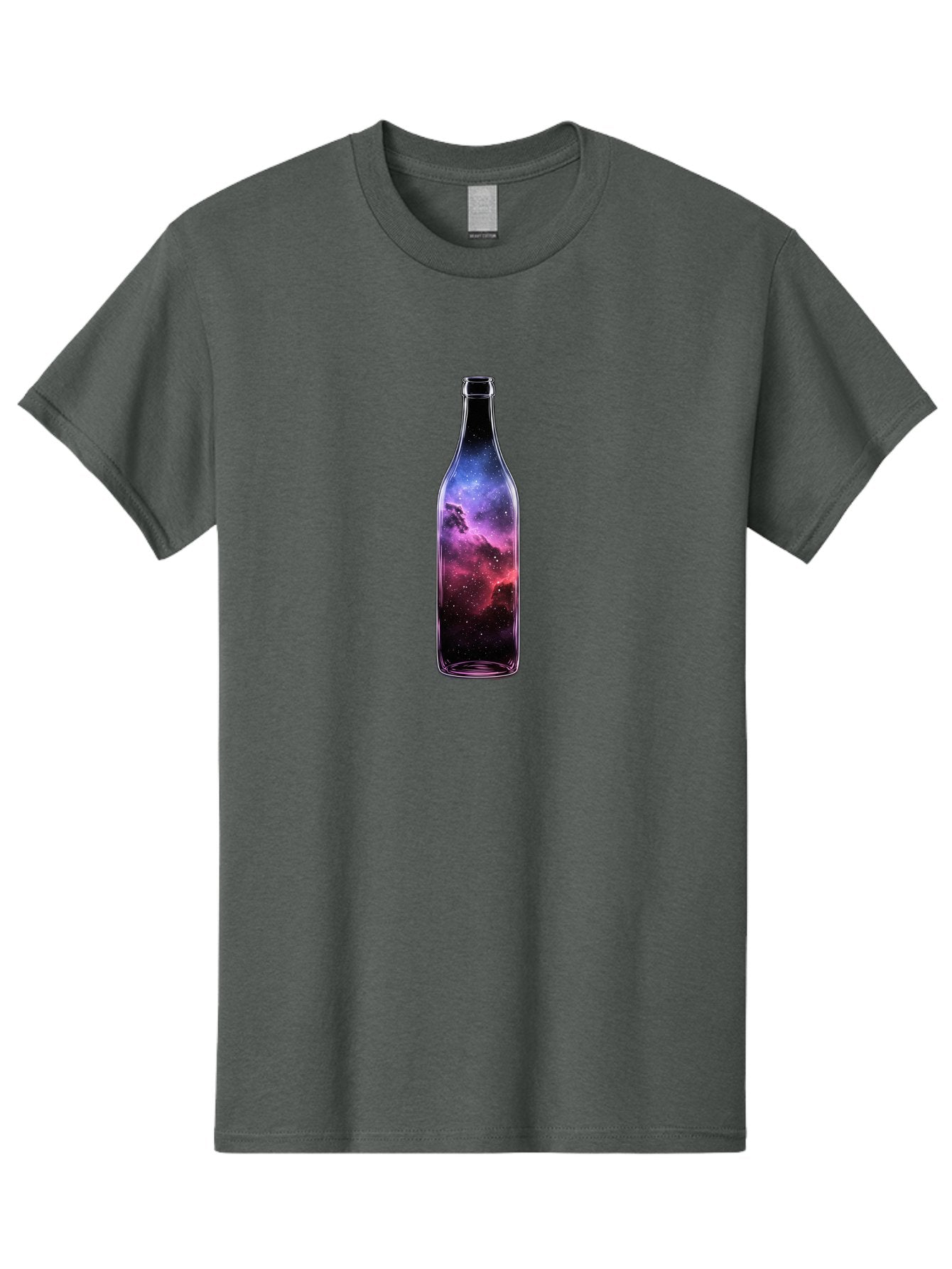 Galaxy-Bottle-18 Men'S Graphic Tee, 100% Cotton, Comfortable Casual Summer Wear, Machine Washable, Vintage Camera, Old Camera, Antique Camera, Black Camera, Classic Photography, Photography Equipment, Nostalgic Device, Film Camera, Camera Art Bai948