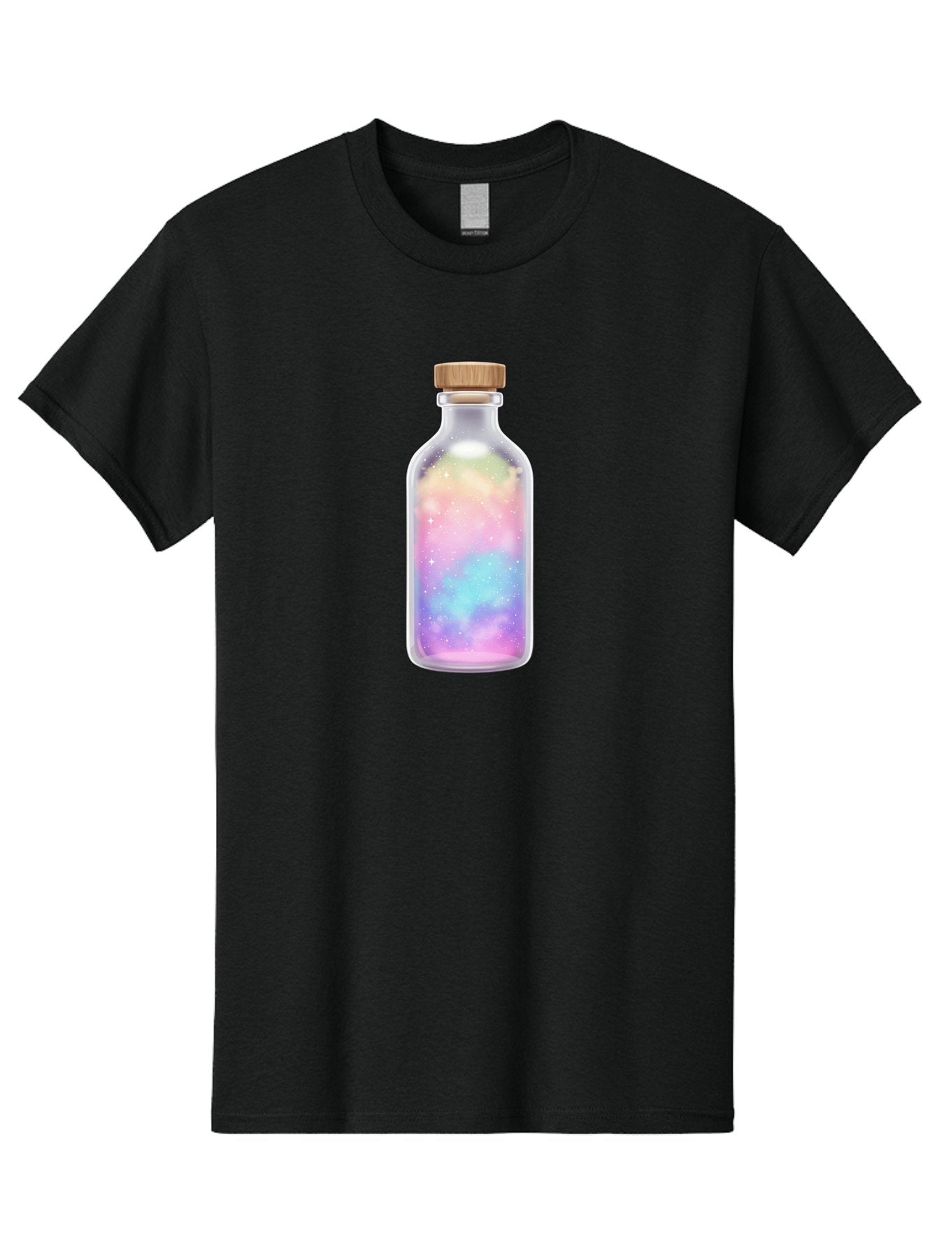 Galaxy-Bottle-2 Men'S Graphic Tee, 100% Cotton, Comfortable Casual Summer Wear, Machine Washable, Vintage Camera, Old Camera, Antique Camera, Black Camera, Classic Photography, Photography Equipment, Nostalgic Device, Film Camera, Camera Art Bai950 14