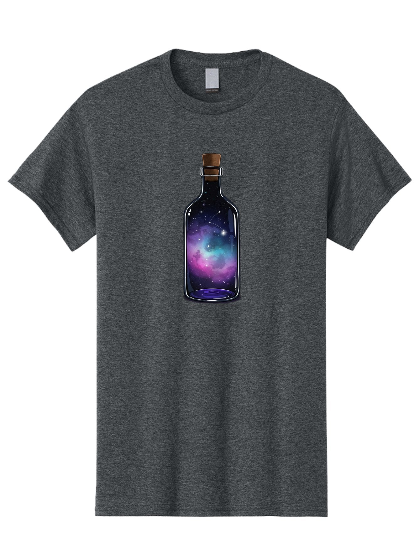Galaxy-Bottle-3 Men'S Graphic Tee, 100% Cotton, Comfortable Casual Summer Wear, Machine Washable, Vintage Camera, Old Camera, Antique Camera, Black Camera, Classic Photography, Photography Equipment, Nostalgic Device, Film Camera, Camera Art Bai953 14