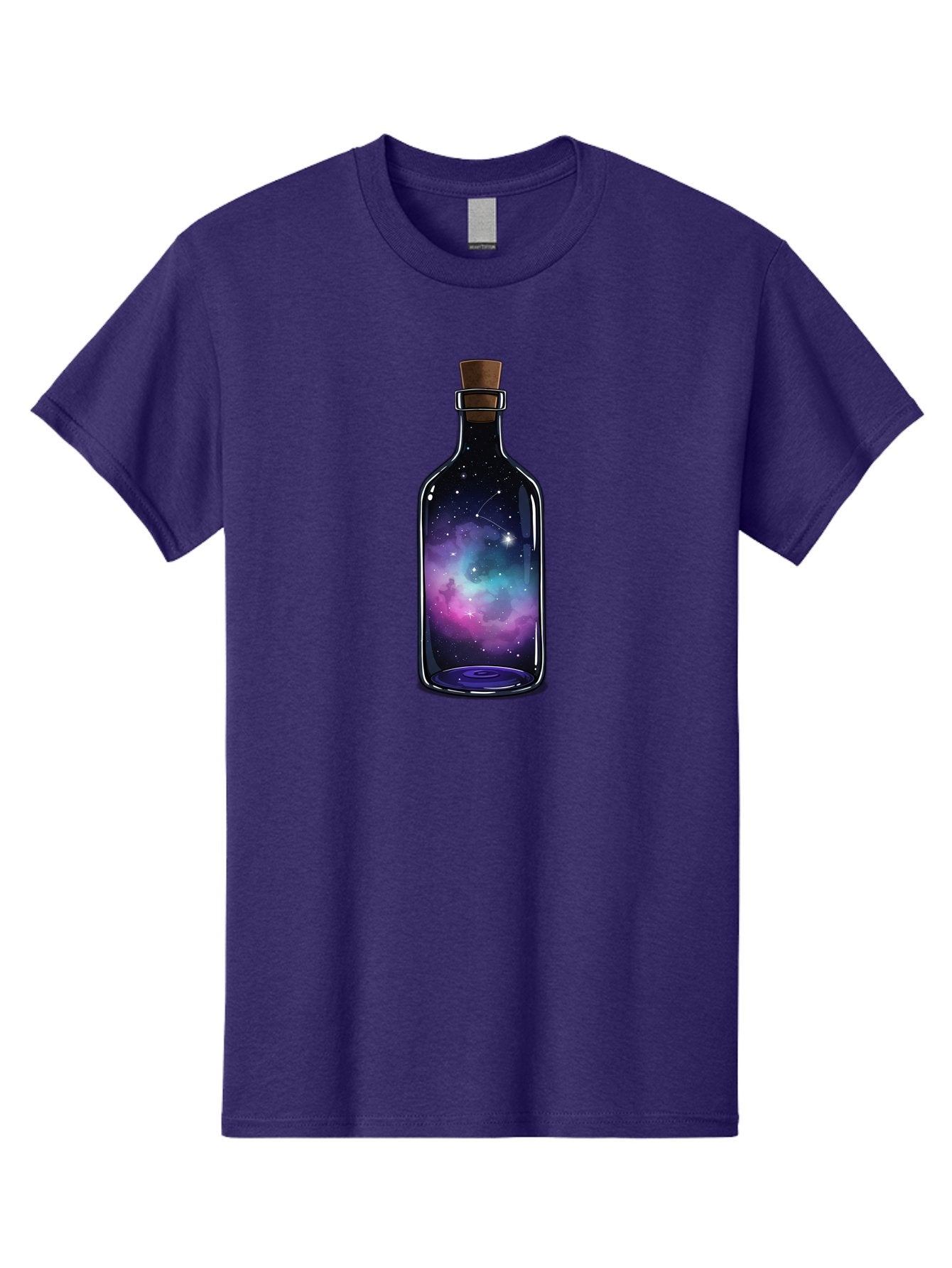Galaxy-Bottle-3 Men'S Graphic Tee, 100% Cotton, Comfortable Casual Summer Wear, Machine Washable, Vintage Camera, Old Camera, Antique Camera, Black Camera, Classic Photography, Photography Equipment, Nostalgic Device, Film Camera, Camera Art Bai953 7