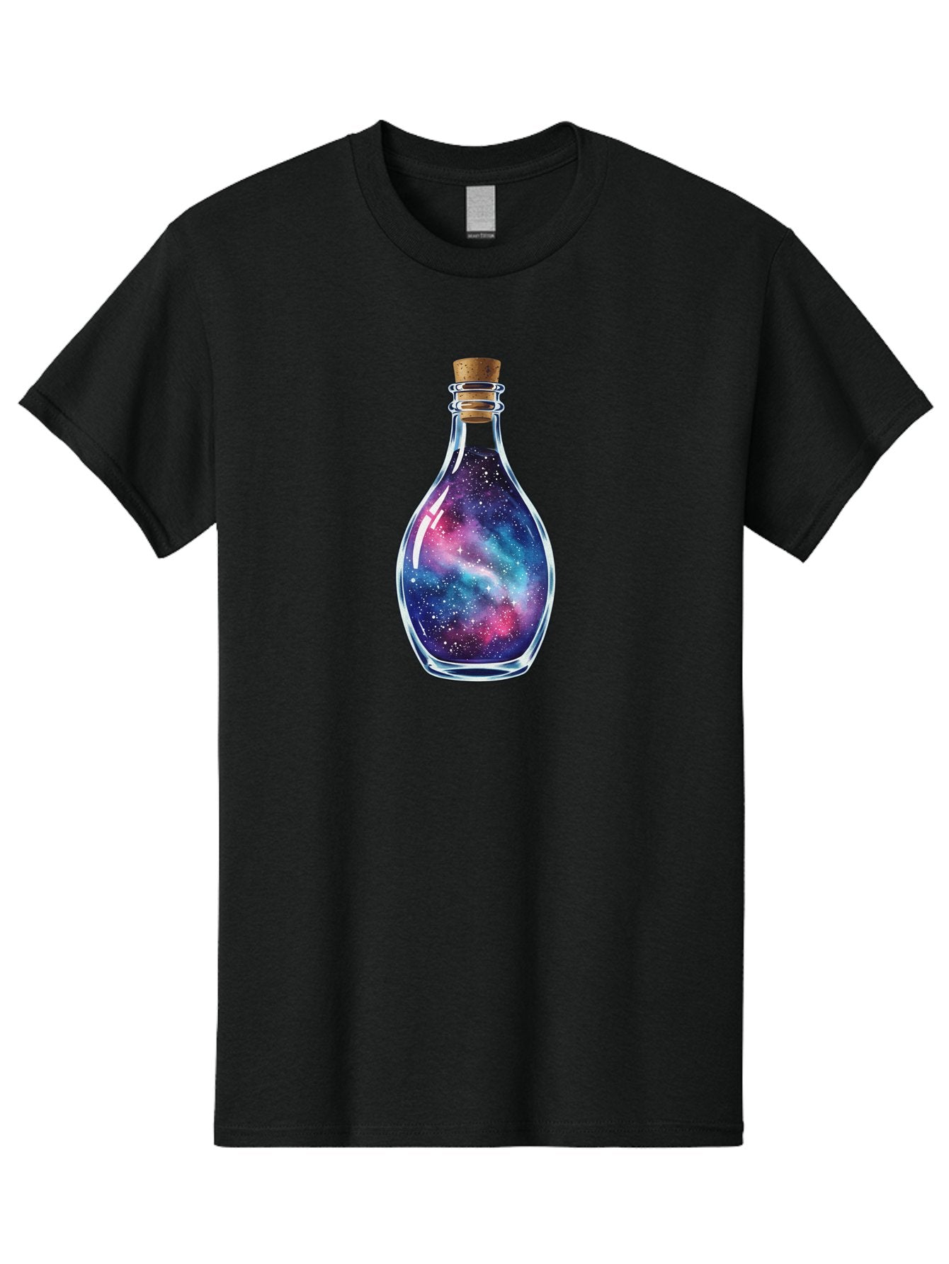 Galaxy-Bottle-5 Men'S Graphic Tee, 100% Cotton, Comfortable Casual Summer Wear, Machine Washable, Vintage Camera, Old Camera, Antique Camera, Black Camera, Classic Photography, Photography Equipment, Nostalgic Device, Film Camera, Camera Art Bai955 10