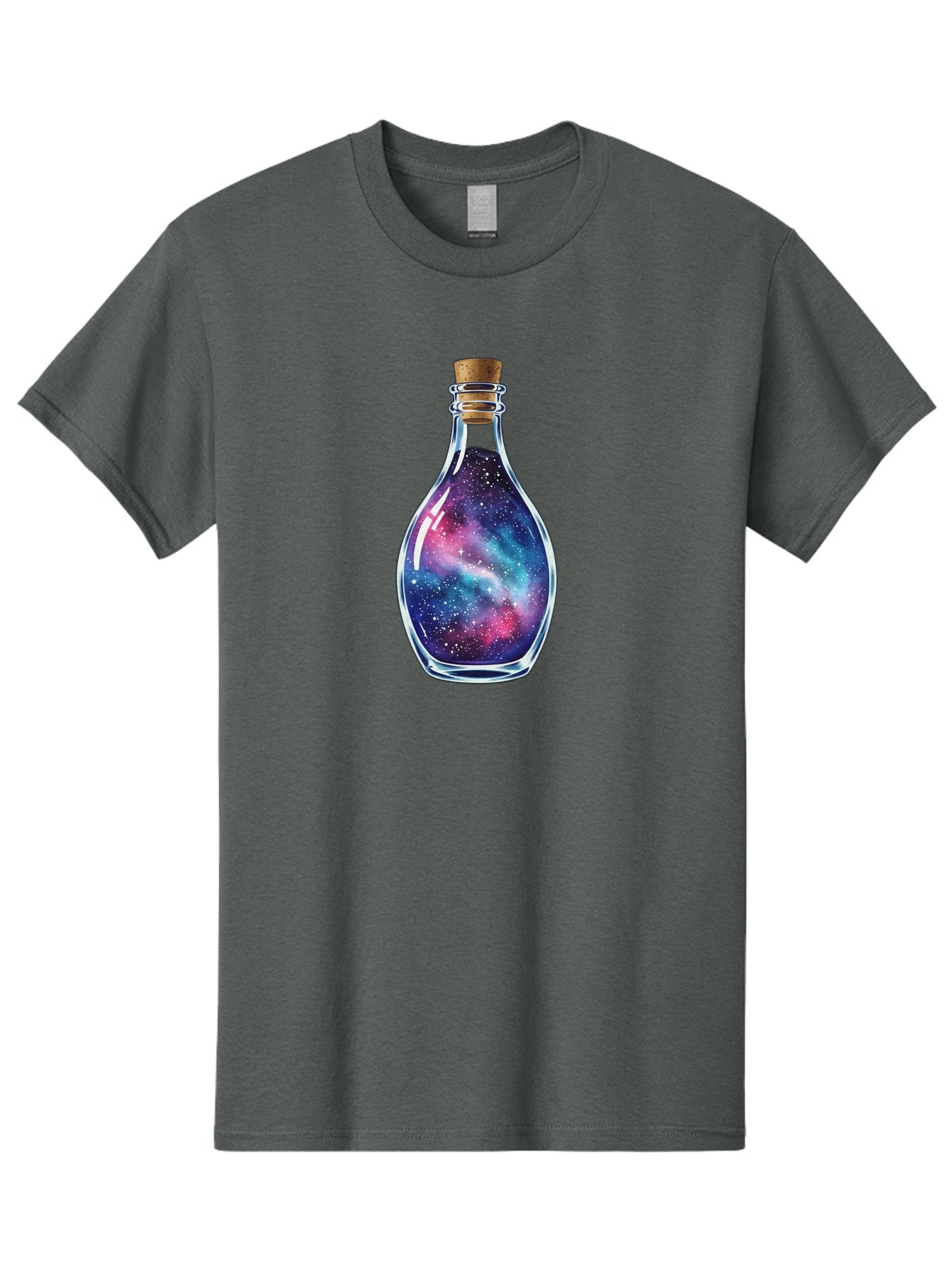 Galaxy-Bottle-5 Men'S Graphic Tee, 100% Cotton, Comfortable Casual Summer Wear, Machine Washable, Vintage Camera, Old Camera, Antique Camera, Black Camera, Classic Photography, Photography Equipment, Nostalgic Device, Film Camera, Camera Art Bai955