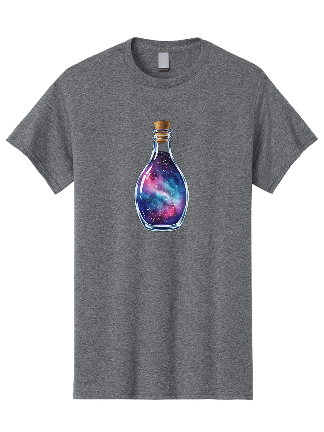 Galaxy-Bottle-5 Men'S Graphic Tee, 100% Cotton, Comfortable Casual Summer Wear, Machine Washable, Vintage Camera, Old Camera, Antique Camera, Black Camera, Classic Photography, Photography Equipment, Nostalgic Device, Film Camera, Camera Art Bai955 5