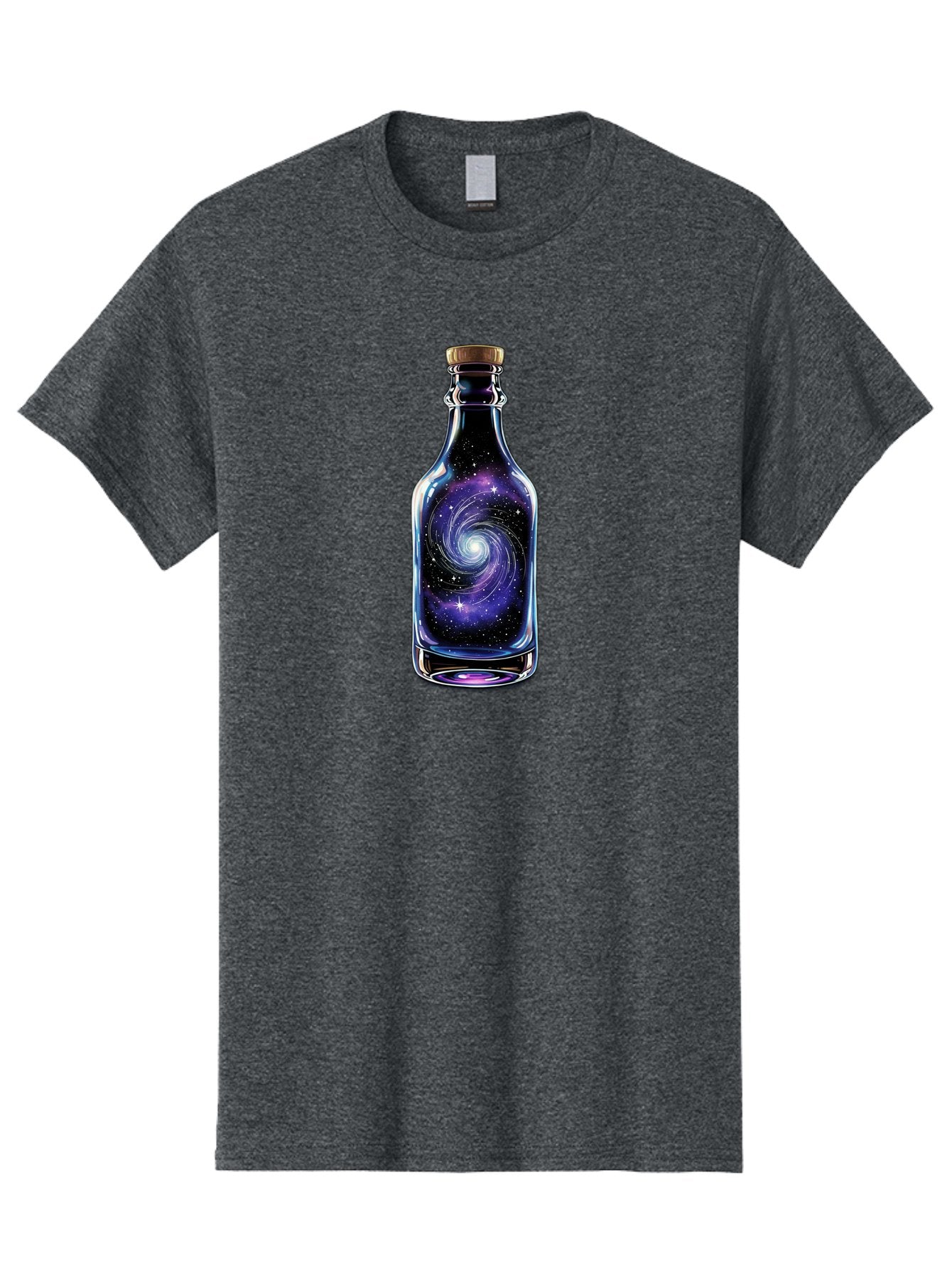 Galaxy-Bottle-6 Men'S Graphic Tee, 100% Cotton, Comfortable Casual Summer Wear, Machine Washable, Vintage Camera, Old Camera, Antique Camera, Black Camera, Classic Photography, Photography Equipment, Nostalgic Device, Film Camera, Camera Art Bai956 5