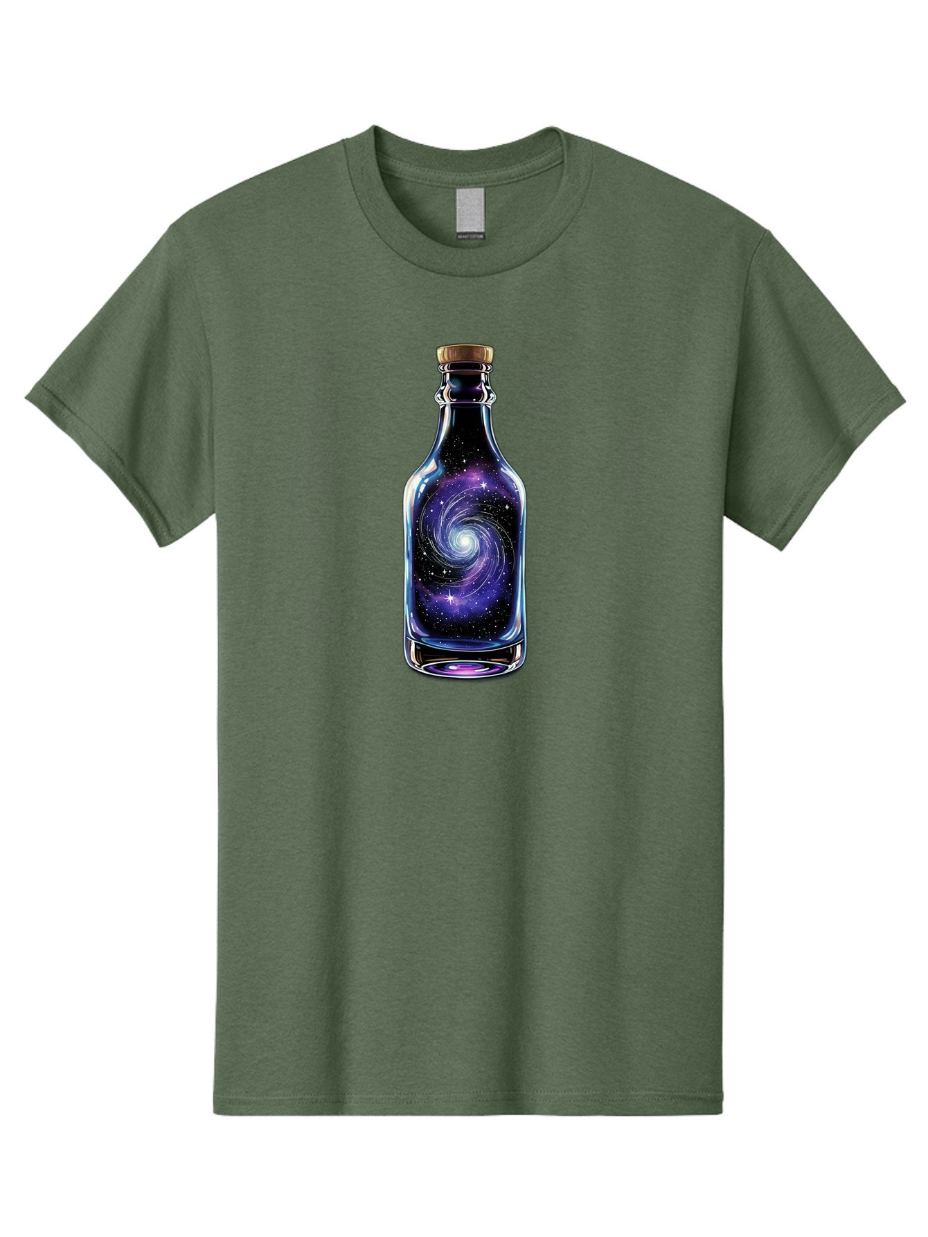 Galaxy-Bottle-6 Men'S Graphic Tee, 100% Cotton, Comfortable Casual Summer Wear, Machine Washable, Vintage Camera, Old Camera, Antique Camera, Black Camera, Classic Photography, Photography Equipment, Nostalgic Device, Film Camera, Camera Art Bai956 15