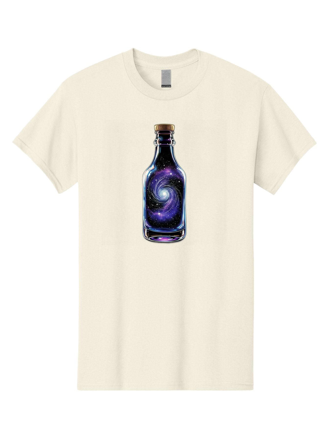 Galaxy-Bottle-6 Men'S Graphic Tee, 100% Cotton, Comfortable Casual Summer Wear, Machine Washable, Vintage Camera, Old Camera, Antique Camera, Black Camera, Classic Photography, Photography Equipment, Nostalgic Device, Film Camera, Camera Art Bai956 6