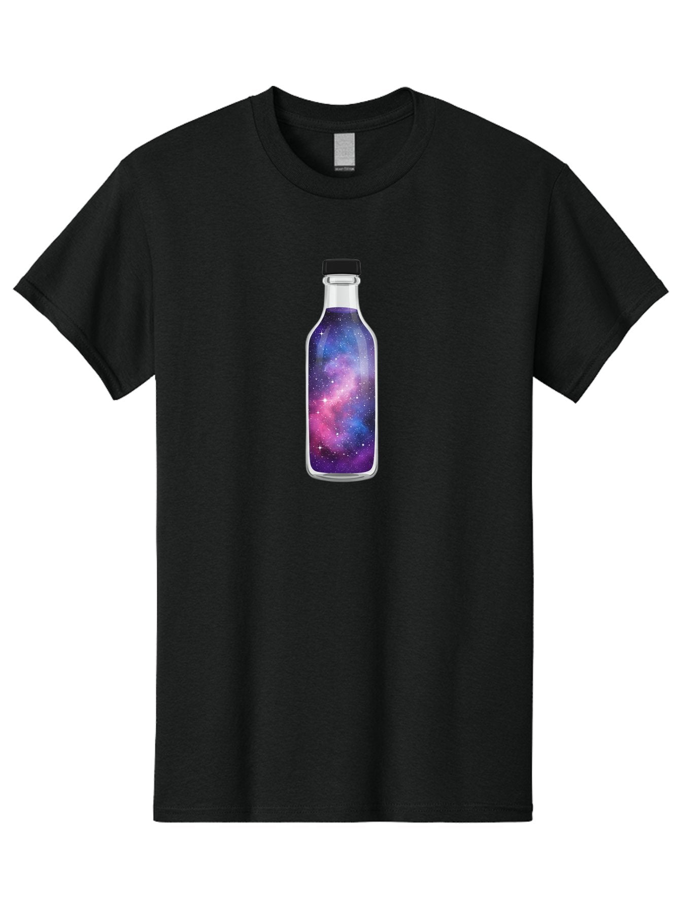 Galaxy-Bottle-7 Men'S Graphic Tee, 100% Cotton, Comfortable Casual Summer Wear, Machine Washable, Vintage Camera, Old Camera, Antique Camera, Black Camera, Classic Photography, Photography Equipment, Nostalgic Device, Film Camera, Camera Art Bai957 9