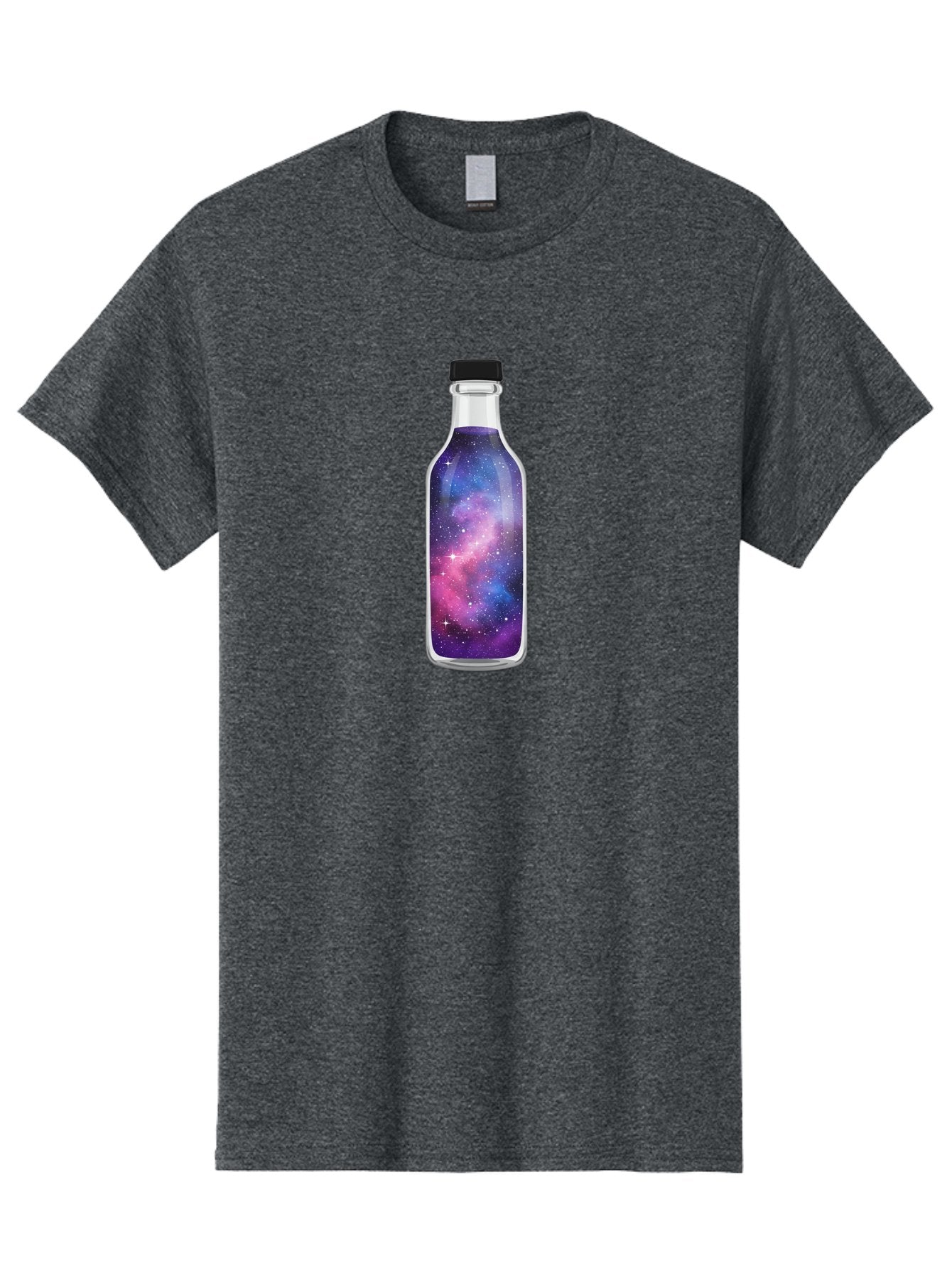 Galaxy-Bottle-7 Men'S Graphic Tee, 100% Cotton, Comfortable Casual Summer Wear, Machine Washable, Vintage Camera, Old Camera, Antique Camera, Black Camera, Classic Photography, Photography Equipment, Nostalgic Device, Film Camera, Camera Art Bai957 13