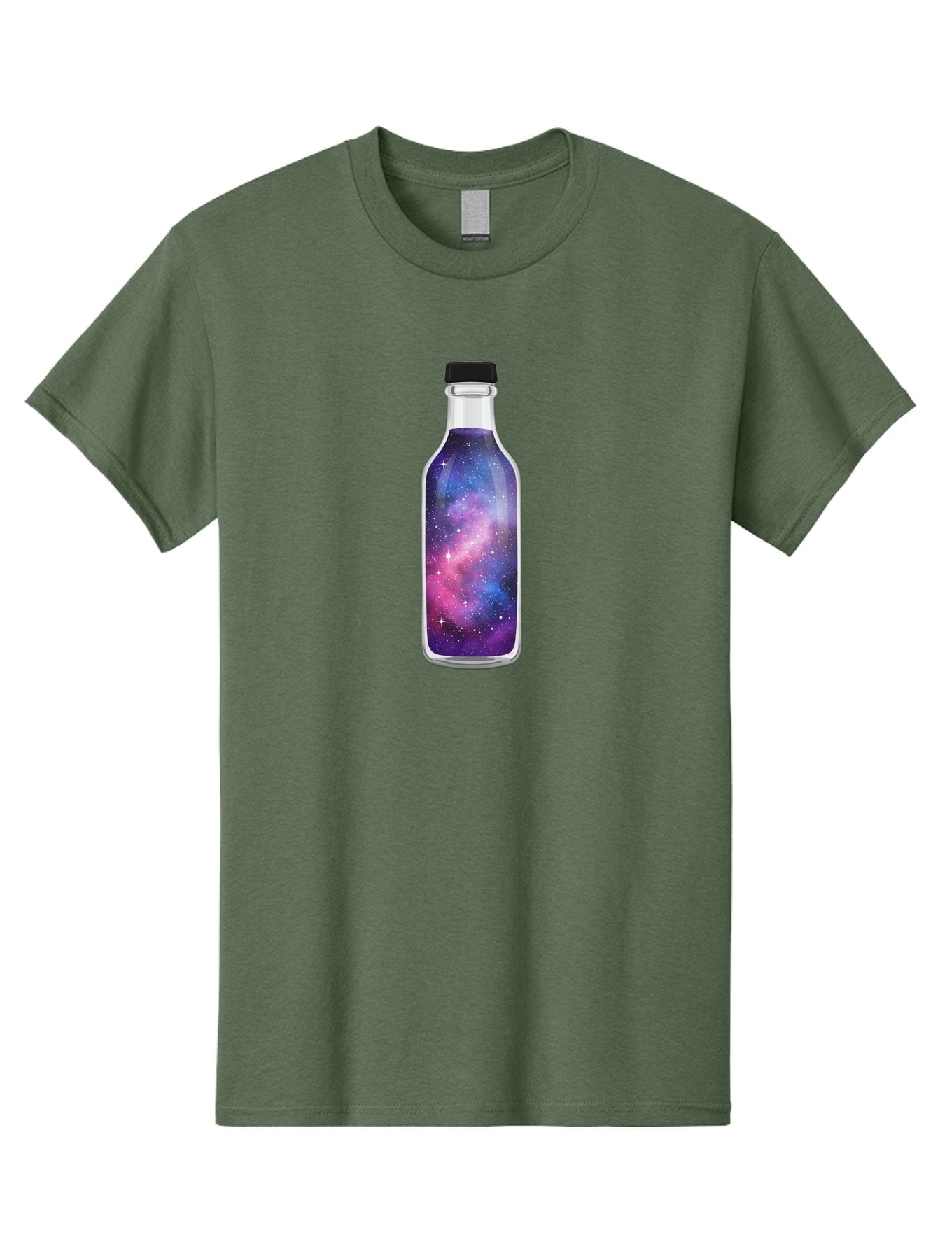 Galaxy-Bottle-7 Men'S Graphic Tee, 100% Cotton, Comfortable Casual Summer Wear, Machine Washable, Vintage Camera, Old Camera, Antique Camera, Black Camera, Classic Photography, Photography Equipment, Nostalgic Device, Film Camera, Camera Art Bai957 8