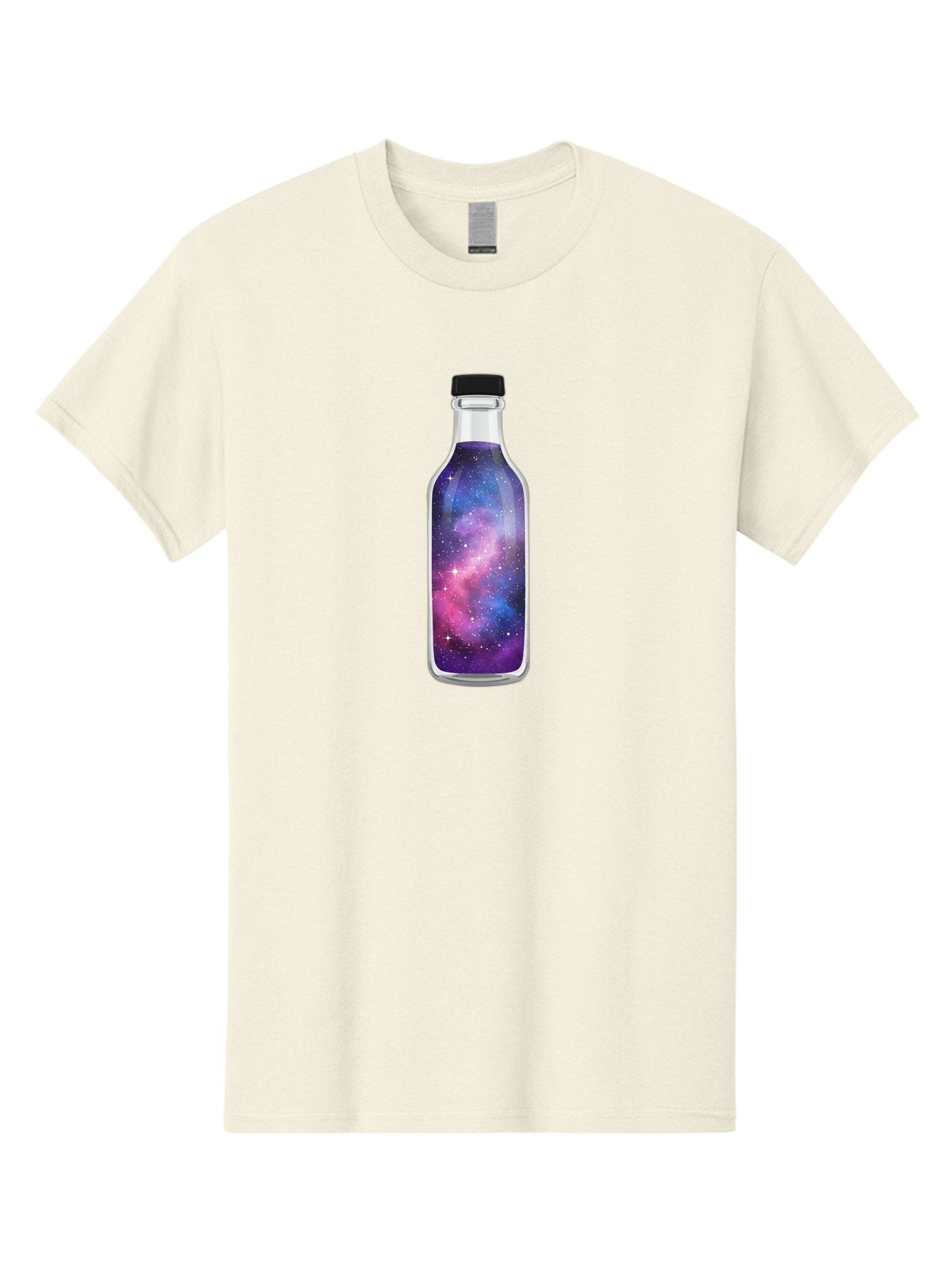 Galaxy-Bottle-7 Men'S Graphic Tee, 100% Cotton, Comfortable Casual Summer Wear, Machine Washable, Vintage Camera, Old Camera, Antique Camera, Black Camera, Classic Photography, Photography Equipment, Nostalgic Device, Film Camera, Camera Art Bai957 7