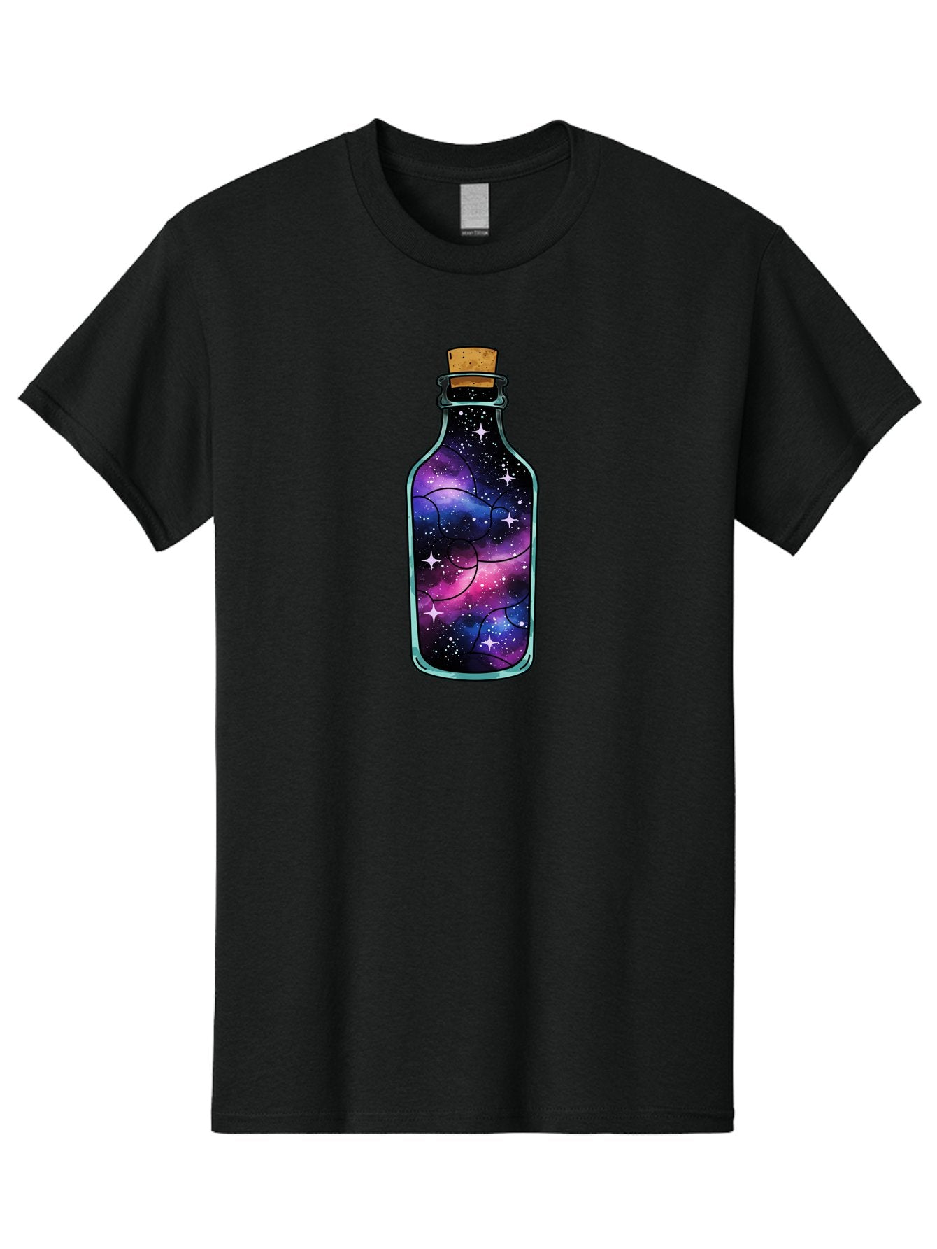 Galaxy-Bottle-9 Men'S Graphic Tee, 100% Cotton, Comfortable Casual Summer Wear, Machine Washable, Vintage Camera, Old Camera, Antique Camera, Black Camera, Classic Photography, Photography Equipment, Nostalgic Device, Film Camera, Camera Art Bai959 14
