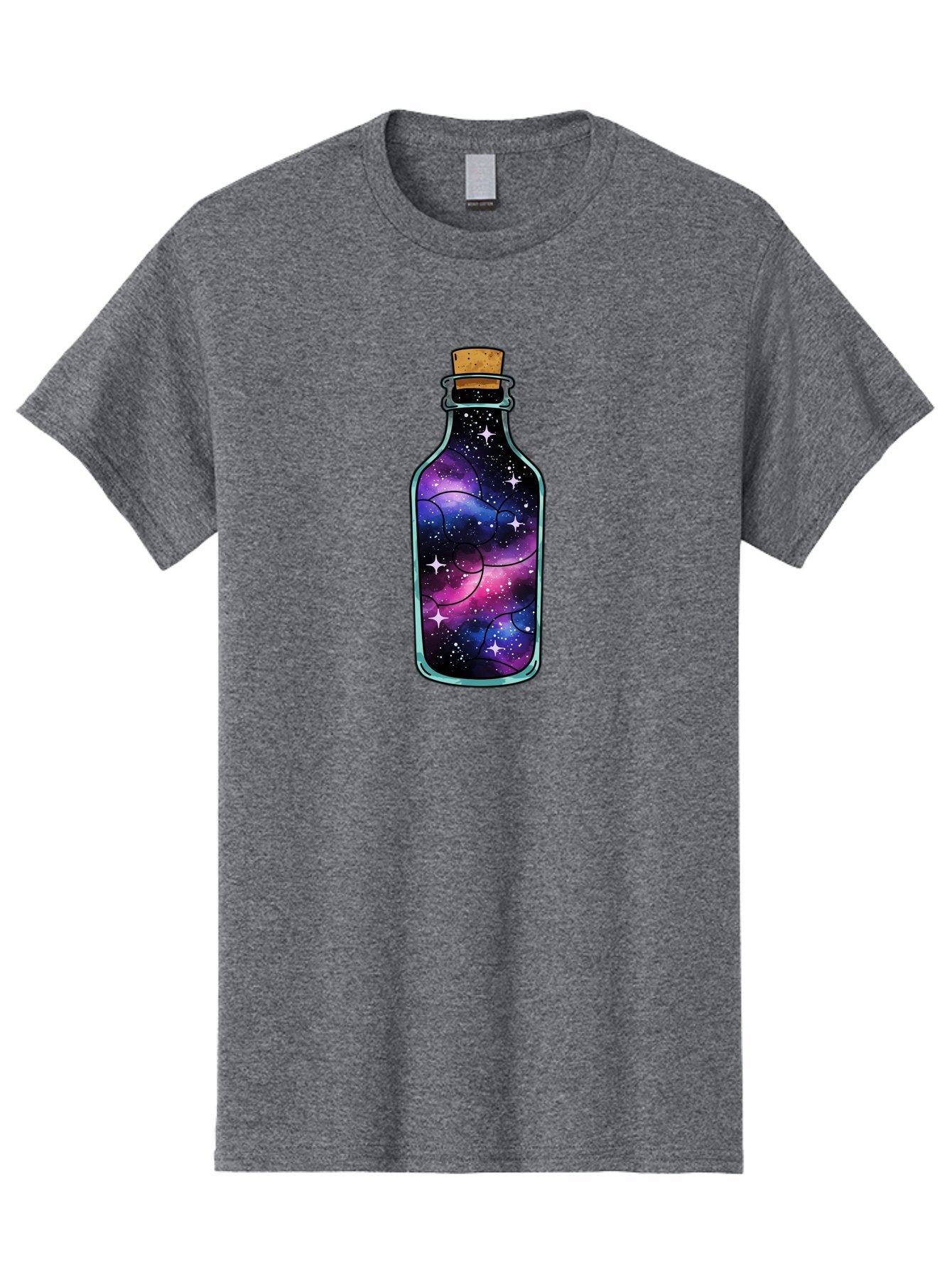 Galaxy-Bottle-9 Men'S Graphic Tee, 100% Cotton, Comfortable Casual Summer Wear, Machine Washable, Vintage Camera, Old Camera, Antique Camera, Black Camera, Classic Photography, Photography Equipment, Nostalgic Device, Film Camera, Camera Art Bai959 5