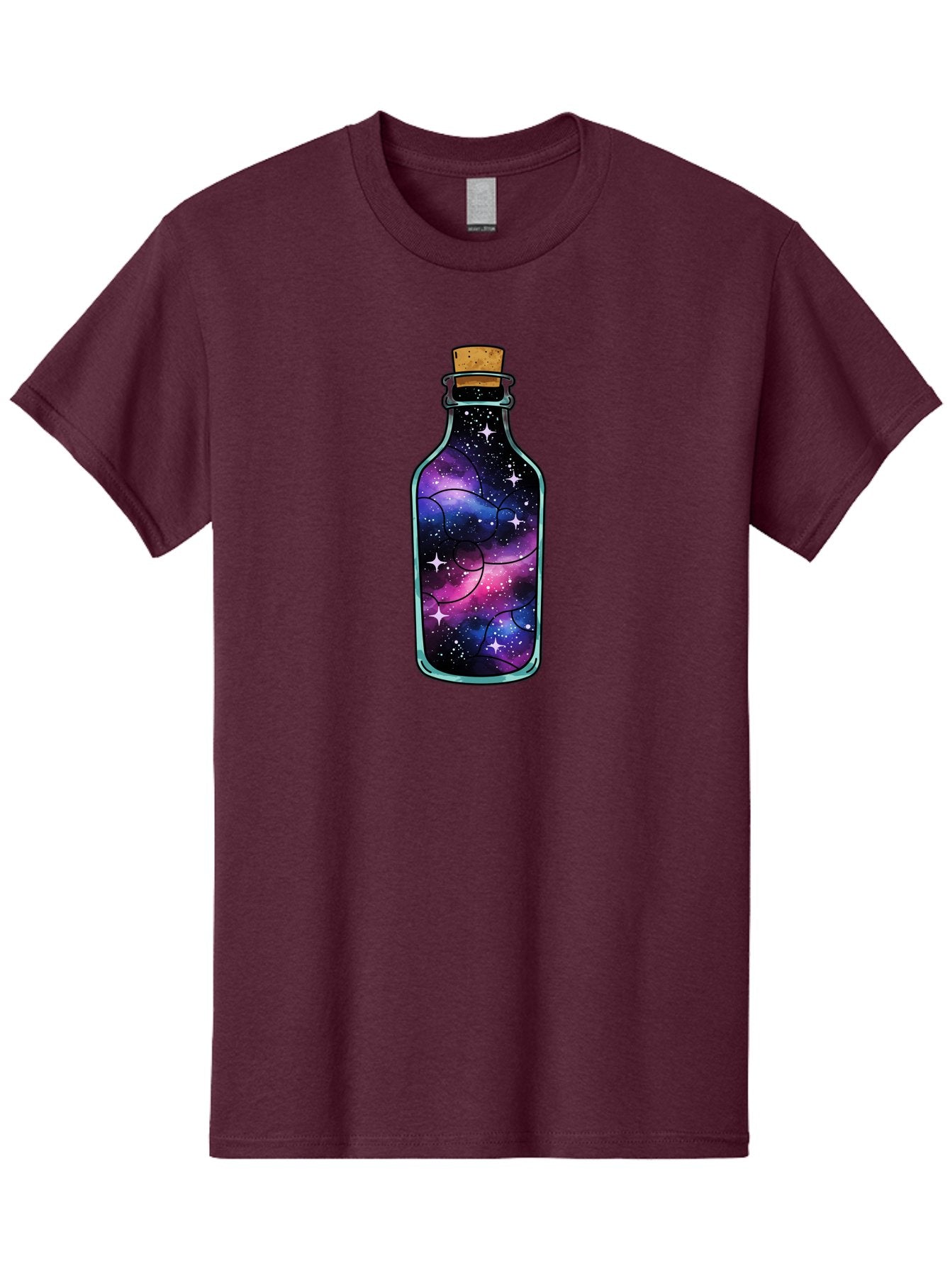 Galaxy-Bottle-9 Men'S Graphic Tee, 100% Cotton, Comfortable Casual Summer Wear, Machine Washable, Vintage Camera, Old Camera, Antique Camera, Black Camera, Classic Photography, Photography Equipment, Nostalgic Device, Film Camera, Camera Art Bai959 13