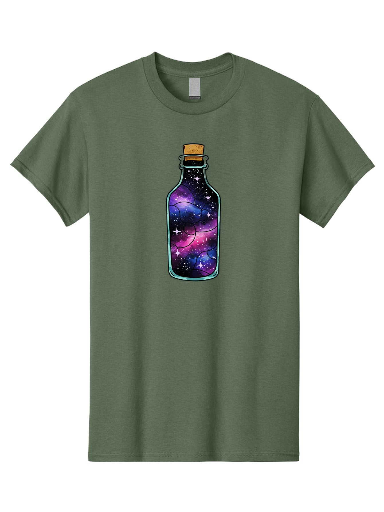 Galaxy-Bottle-9 Men'S Graphic Tee, 100% Cotton, Comfortable Casual Summer Wear, Machine Washable, Vintage Camera, Old Camera, Antique Camera, Black Camera, Classic Photography, Photography Equipment, Nostalgic Device, Film Camera, Camera Art Bai959 7