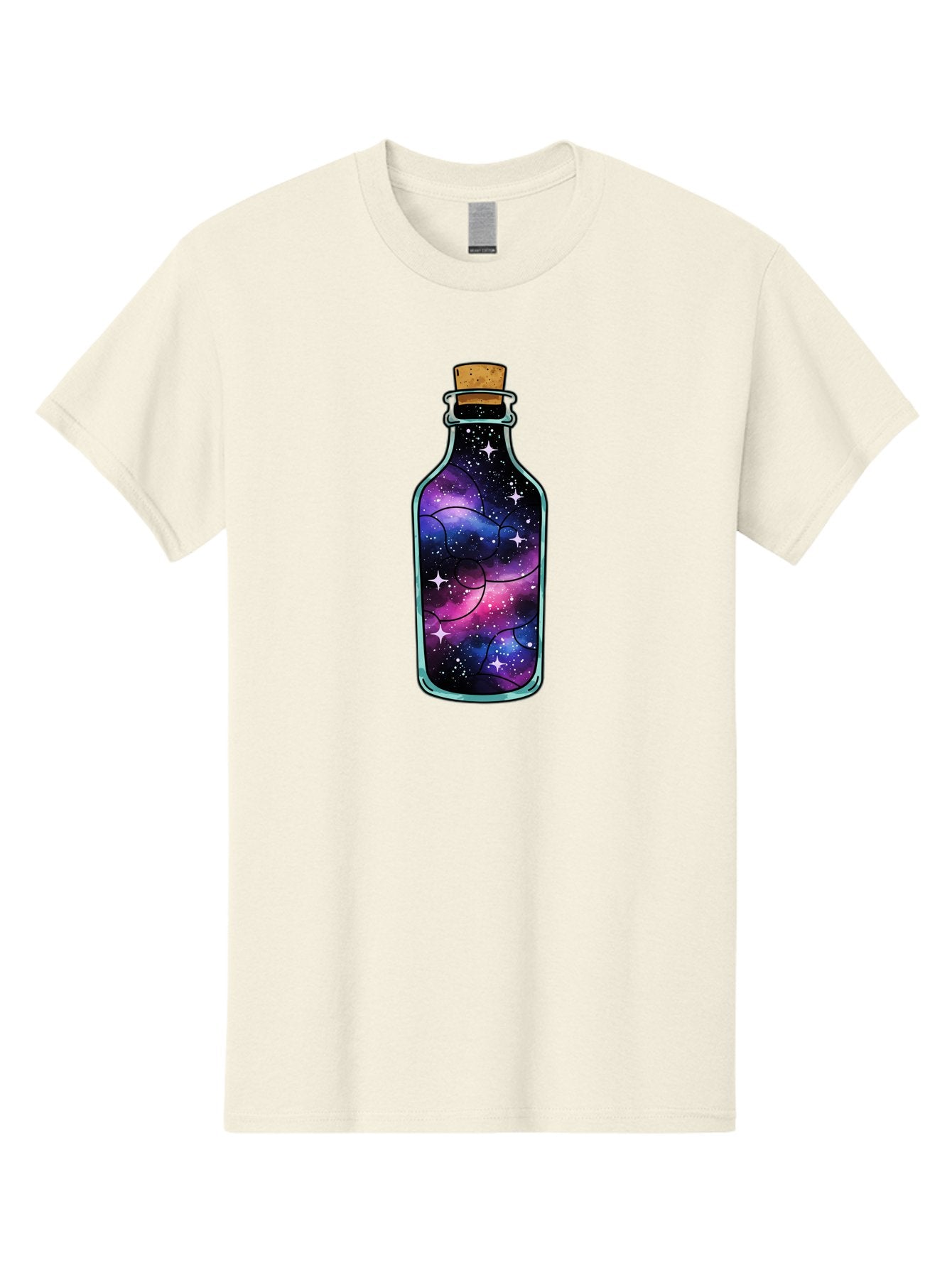 Galaxy-Bottle-9 Men'S Graphic Tee, 100% Cotton, Comfortable Casual Summer Wear, Machine Washable, Vintage Camera, Old Camera, Antique Camera, Black Camera, Classic Photography, Photography Equipment, Nostalgic Device, Film Camera, Camera Art Bai959 6