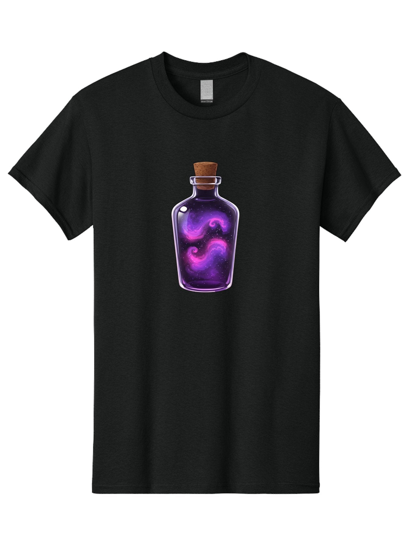 Galaxy-Bottle Men'S Graphic Tee, 100% Cotton, Comfortable Casual Summer Wear, Machine Washable, Vintage Camera, Old Camera, Antique Camera, Black Camera, Classic Photography, Photography Equipment, Nostalgic Device, Film Camera, Camera Art Bai960 15