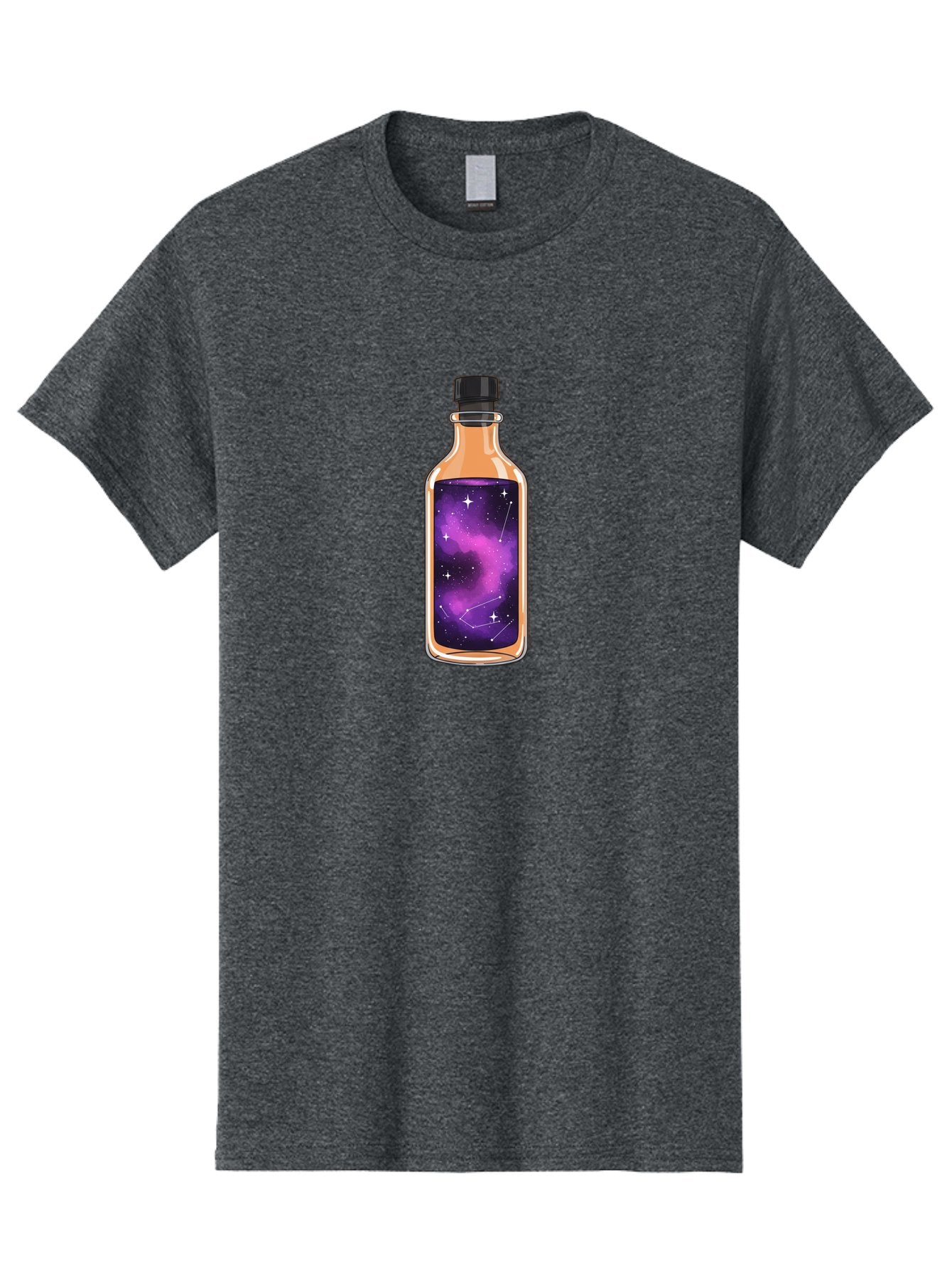 Galaxy-Elixir-Bottle Men'S Graphic Tee, 100% Cotton, Comfortable Casual Summer Wear, Machine Washable, Vintage Camera, Old Camera, Antique Camera, Black Camera, Classic Photography, Photography Equipment, Nostalgic Device, Film Camera, Bai962 9