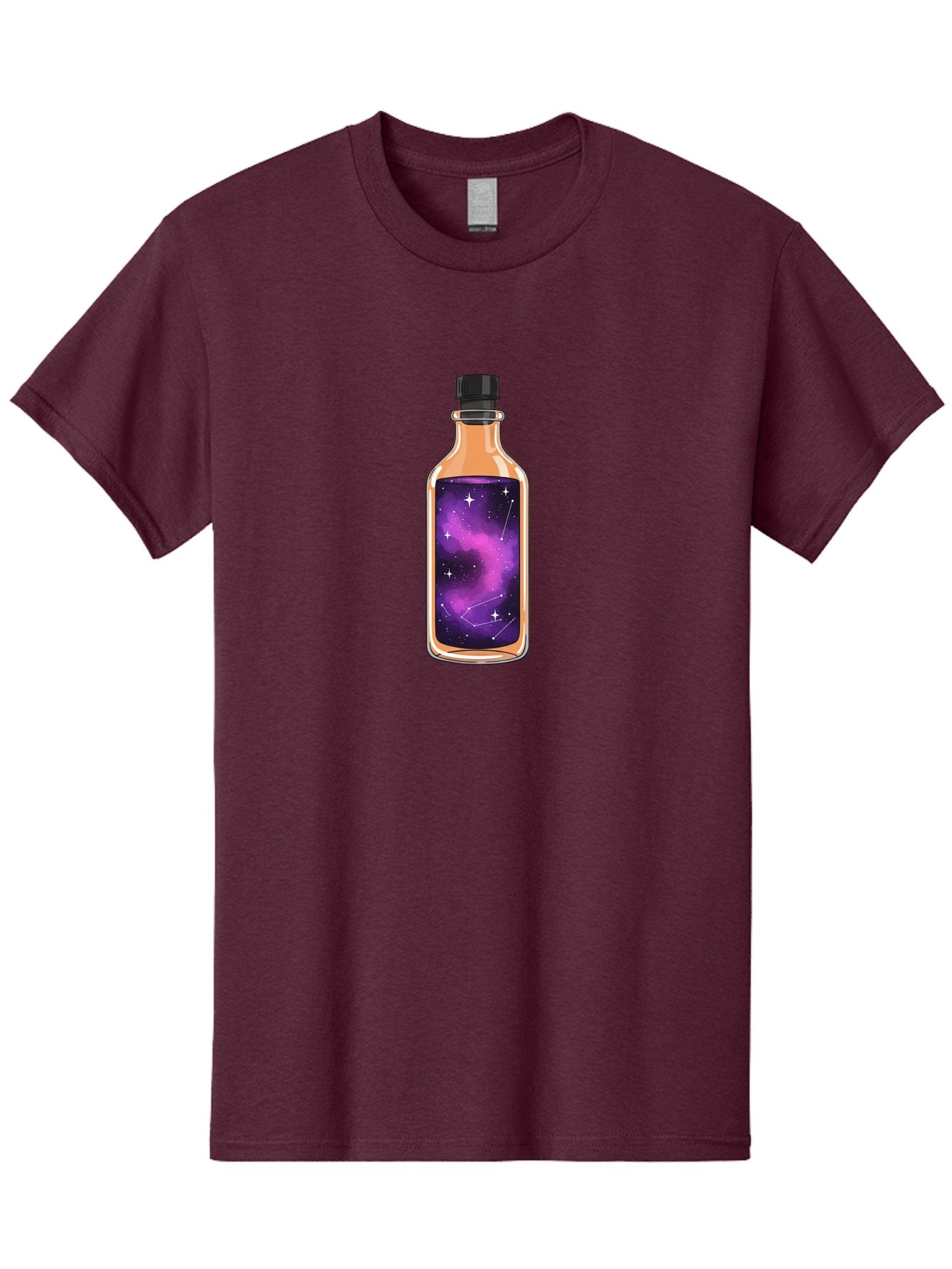 Galaxy-Elixir-Bottle Men'S Graphic Tee, 100% Cotton, Comfortable Casual Summer Wear, Machine Washable, Vintage Camera, Old Camera, Antique Camera, Black Camera, Classic Photography, Photography Equipment, Nostalgic Device, Film Camera, Bai962 11