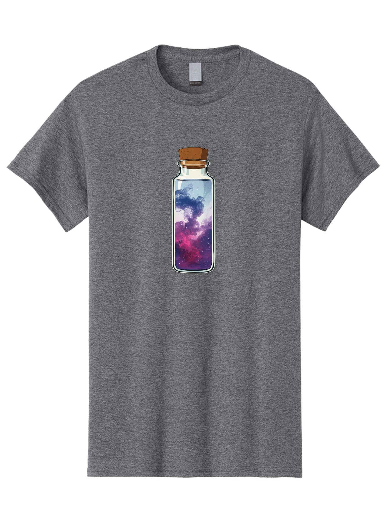 Galaxy-In-A-Bottle-1 Men'S Graphic Tee, 100% Cotton, Comfortable Casual Summer Wear, Machine Washable, Vintage Camera, Old Camera, Antique Camera, Black Camera, Classic Photography, Photography Equipment, Nostalgic Device, Film Camera, Bai963