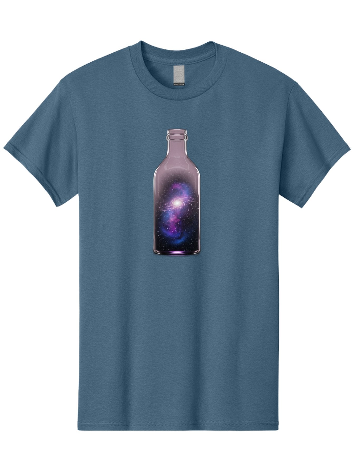 Galaxy-In-A-Bottle-11 Men'S Graphic Tee, 100% Cotton, Comfortable Casual Summer Wear, Machine Washable, Vintage Camera, Old Camera, Antique Camera, Black Camera, Classic Photography, Photography Equipment, Nostalgic Device, Film Camera, Bai965 4