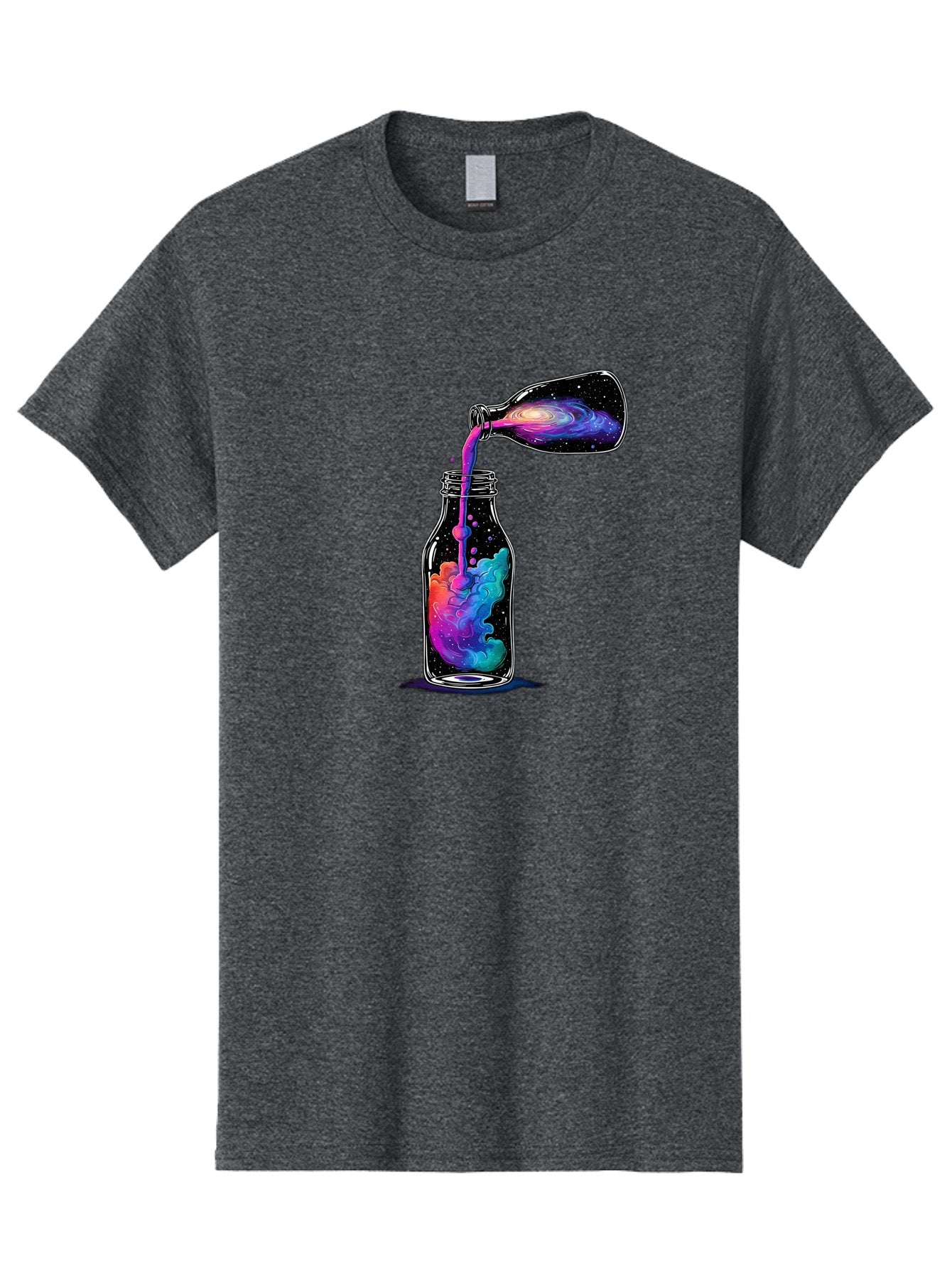 Galaxy-In-A-Bottle-14 Men'S Graphic Tee, 100% Cotton, Comfortable Casual Summer Wear, Machine Washable, Vintage Camera, Old Camera, Antique Camera, Black Camera, Classic Photography, Photography Equipment, Nostalgic Device, Film Camera, Bai968 4