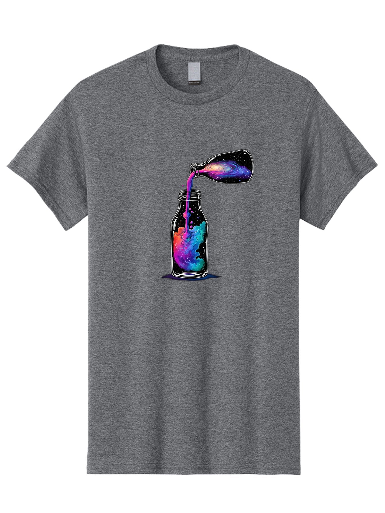 Galaxy-In-A-Bottle-14 Men'S Graphic Tee, 100% Cotton, Comfortable Casual Summer Wear, Machine Washable, Vintage Camera, Old Camera, Antique Camera, Black Camera, Classic Photography, Photography Equipment, Nostalgic Device, Film Camera, Bai968 14