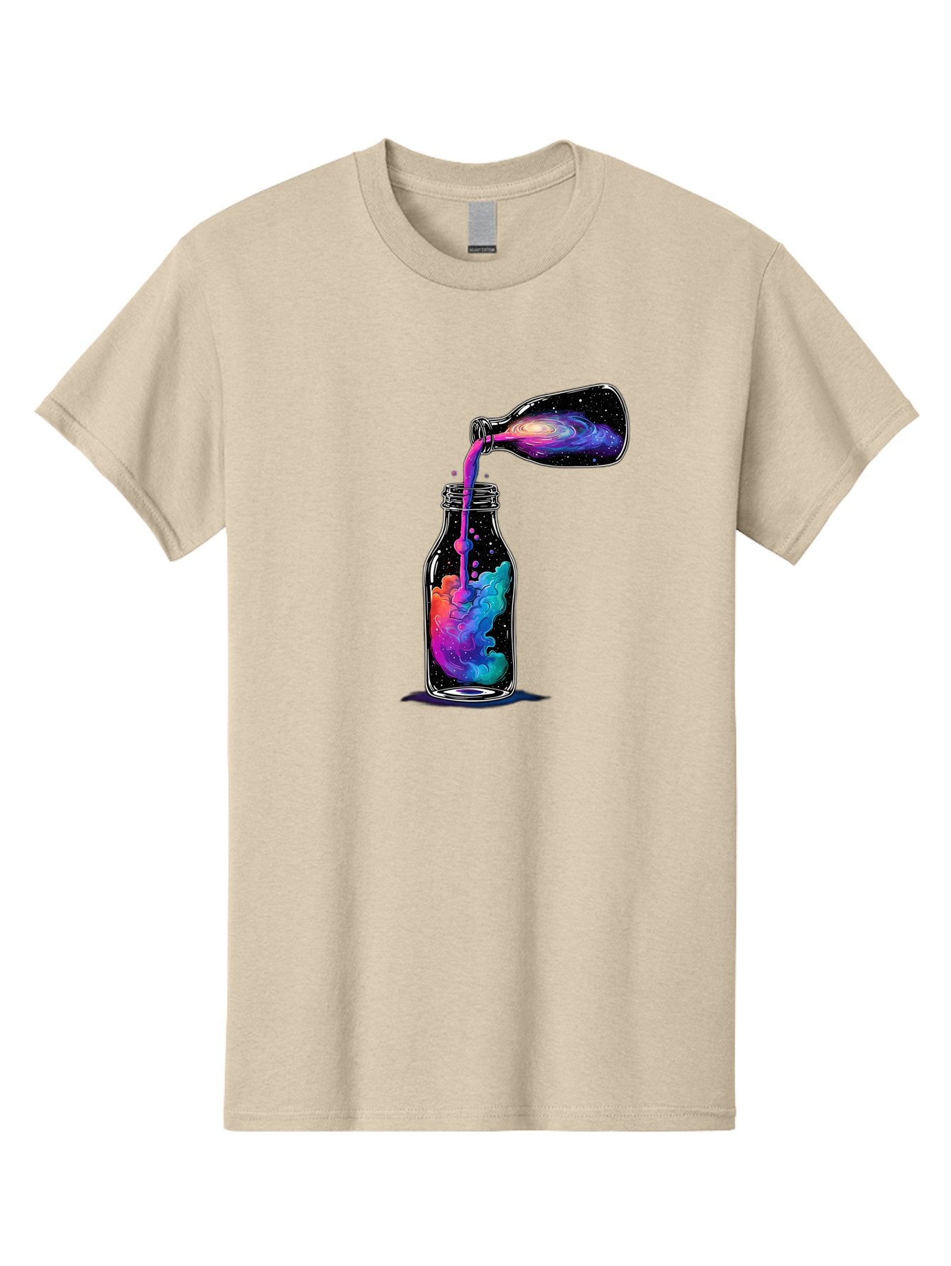 Galaxy-In-A-Bottle-14 Men'S Graphic Tee, 100% Cotton, Comfortable Casual Summer Wear, Machine Washable, Vintage Camera, Old Camera, Antique Camera, Black Camera, Classic Photography, Photography Equipment, Nostalgic Device, Film Camera, Bai968 12