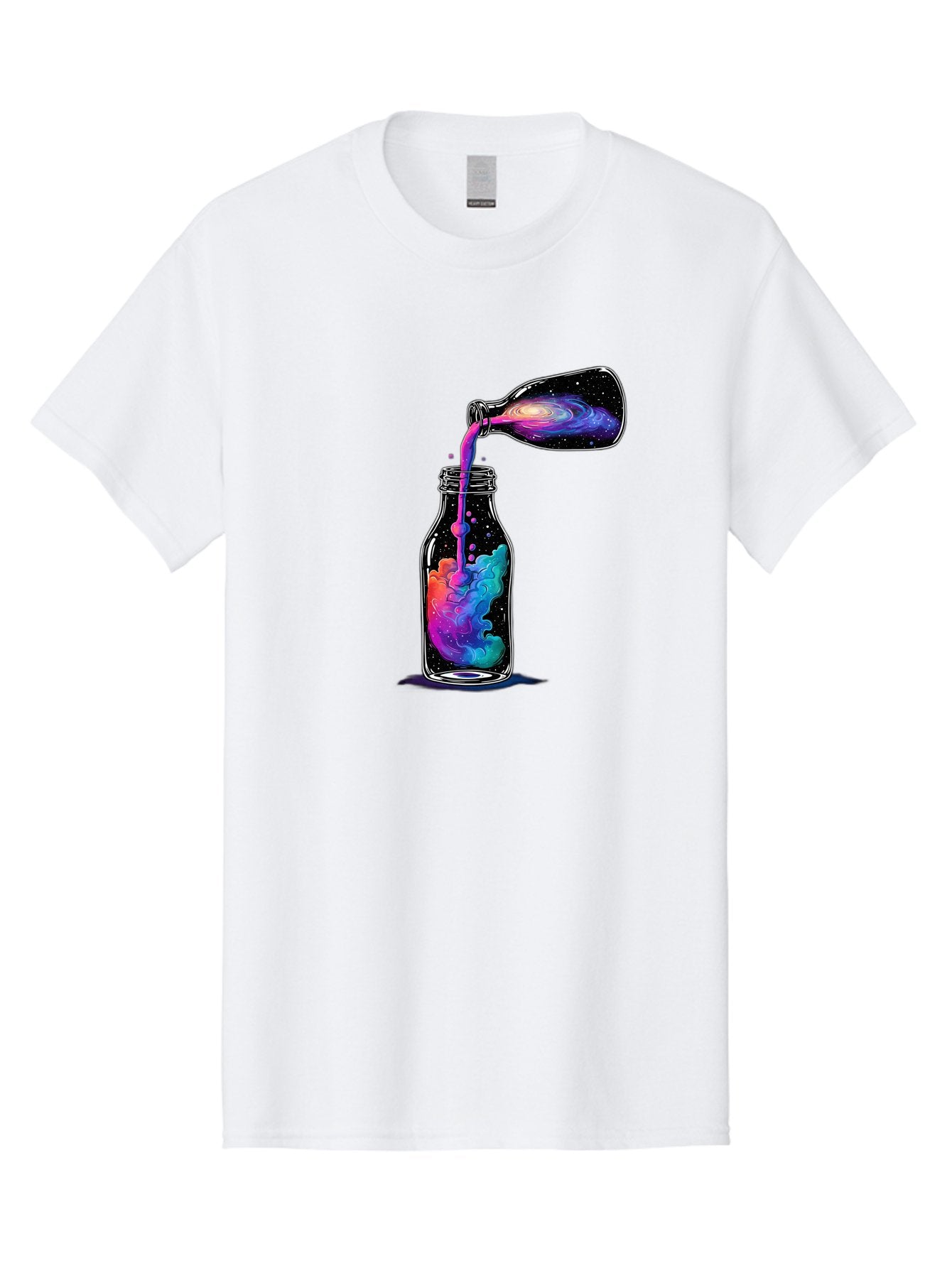 Galaxy-In-A-Bottle-14 Men'S Graphic Tee, 100% Cotton, Comfortable Casual Summer Wear, Machine Washable, Vintage Camera, Old Camera, Antique Camera, Black Camera, Classic Photography, Photography Equipment, Nostalgic Device, Film Camera, Bai968 10