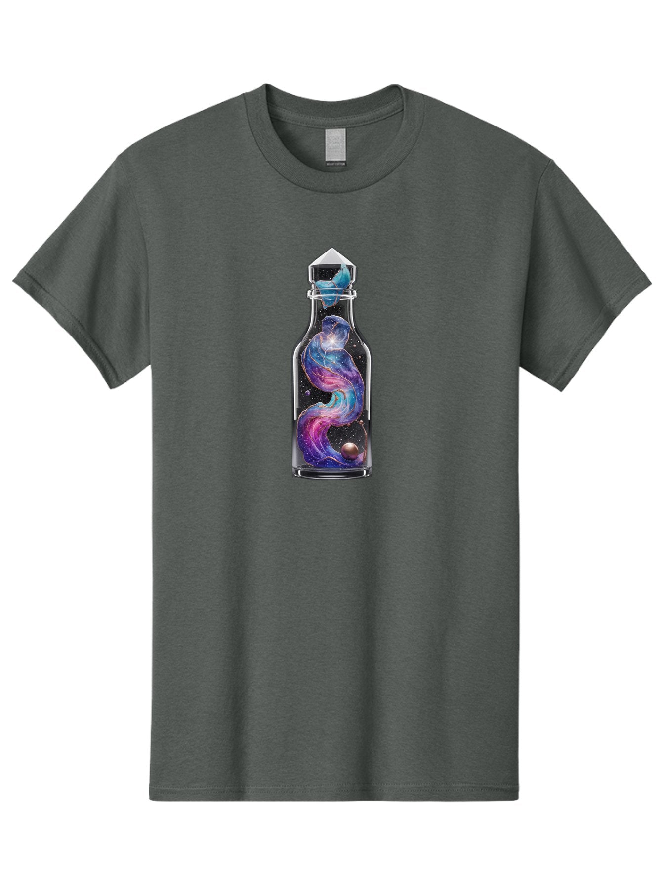 Galaxy-In-A-Bottle-15 Men'S Graphic Tee, 100% Cotton, Comfortable Casual Summer Wear, Machine Washable, Vintage Camera, Old Camera, Antique Camera, Black Camera, Classic Photography, Photography Equipment, Nostalgic Device, Film Camera, Bai969 6
