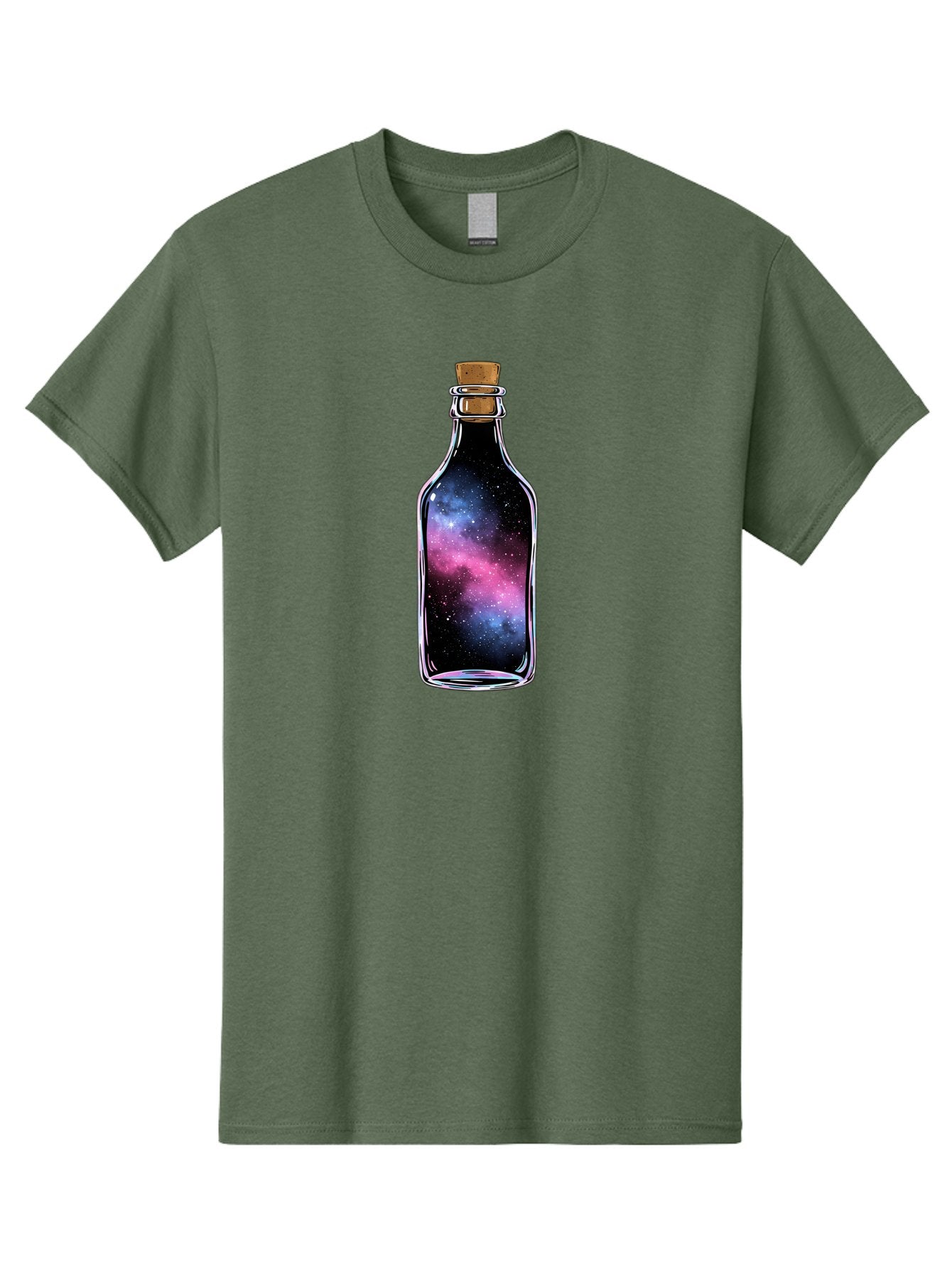 Galaxy-In-A-Bottle-16 Men'S Graphic Tee, 100% Cotton, Comfortable Casual Summer Wear, Machine Washable, Vintage Camera, Old Camera, Antique Camera, Black Camera, Classic Photography, Photography Equipment, Nostalgic Device, Film Camera, Bai970